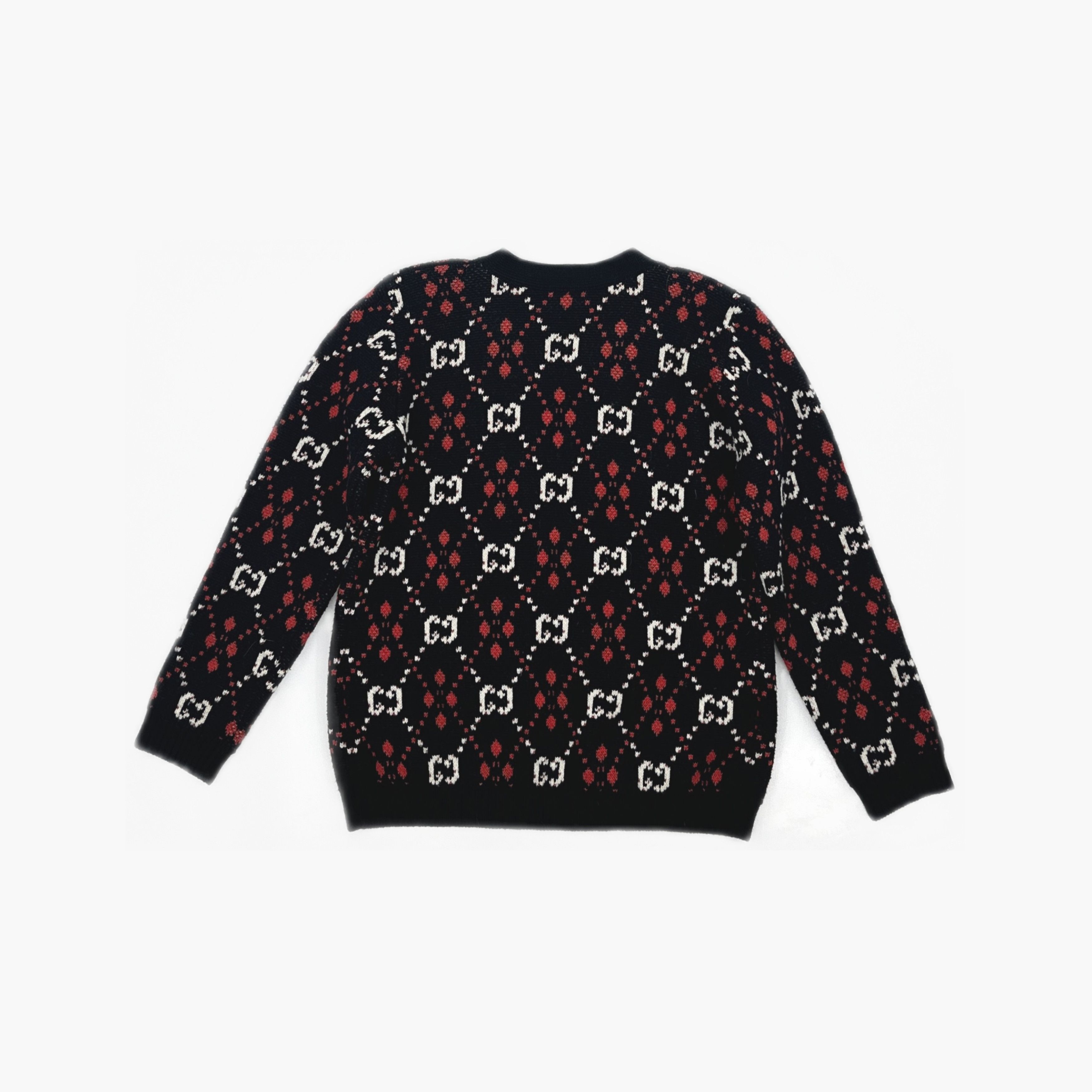 Gucci Gucci GG Monogram Knit Cardigan Size 6 Size US XXS / EU 40 - 2 Thumbnail