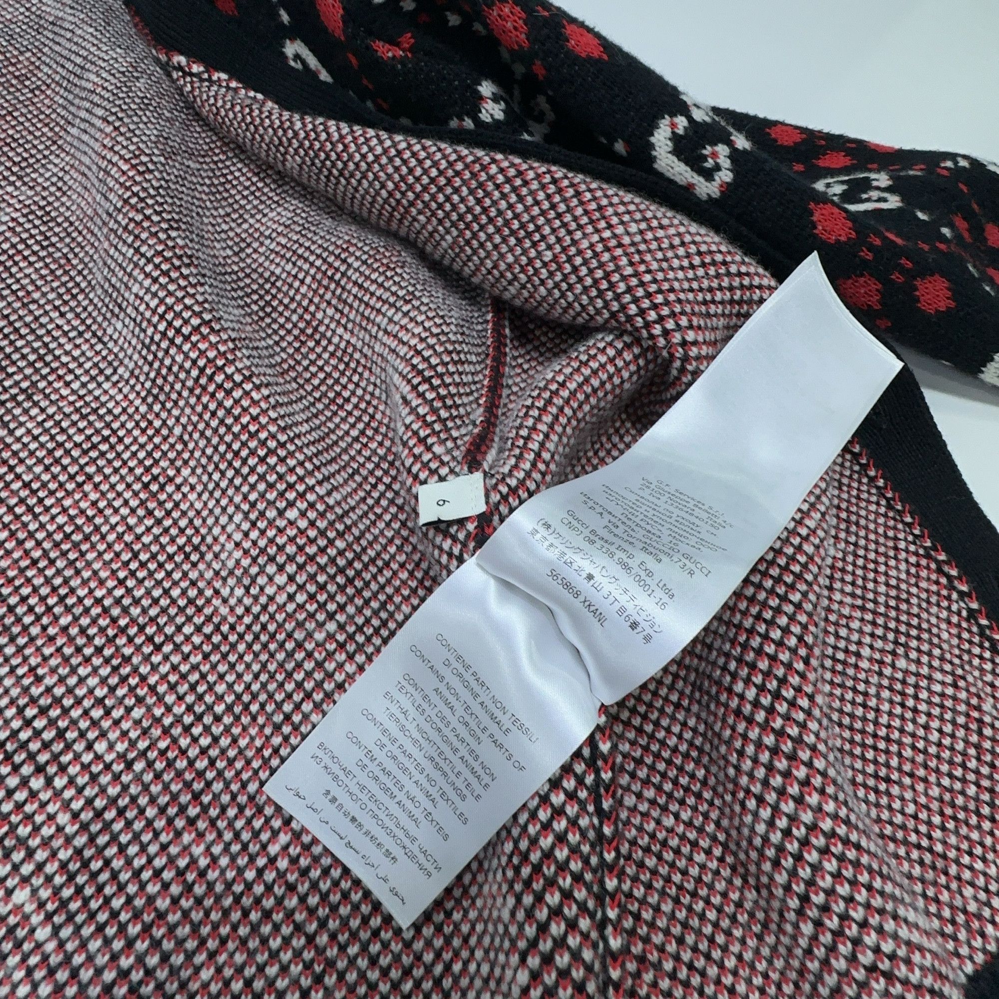 Gucci Gucci GG Monogram Knit Cardigan Size 6 Size US XXS / EU 40 - 3 Thumbnail