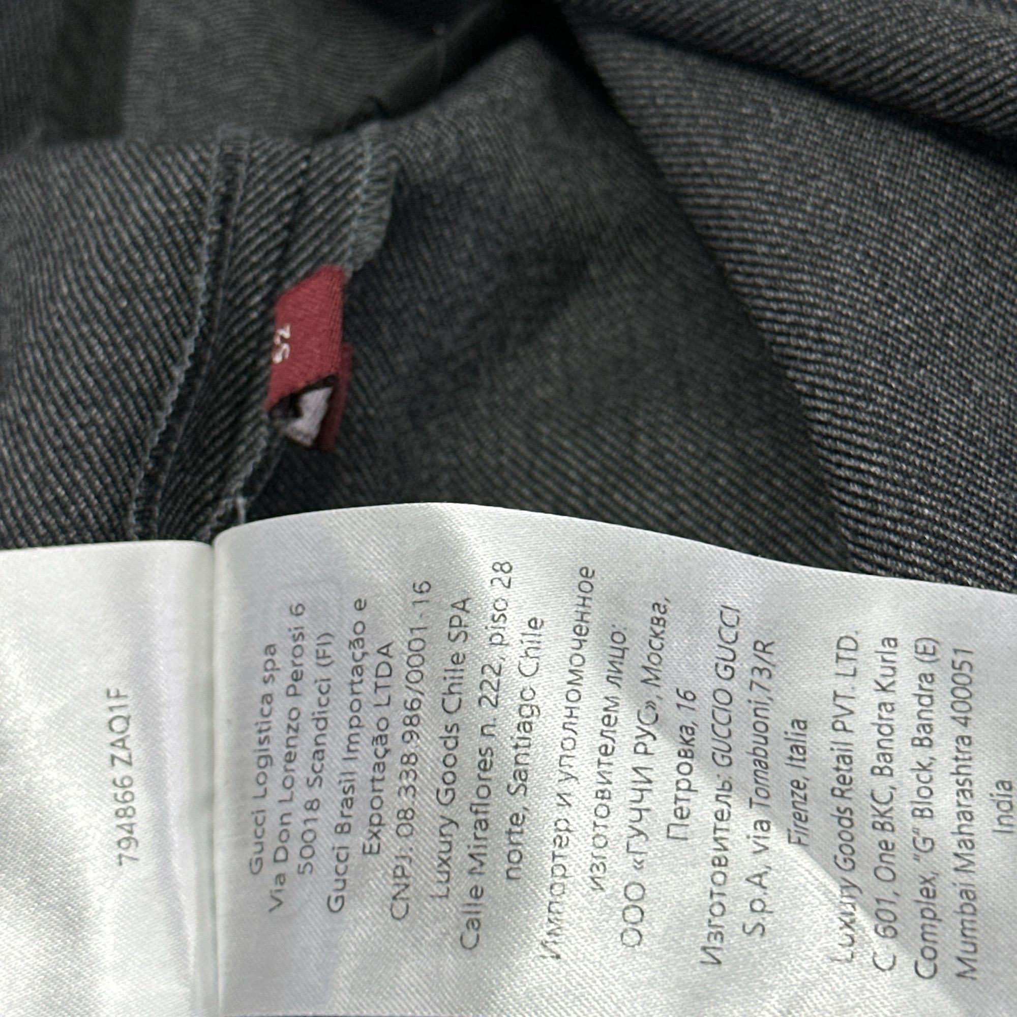 Gucci Gucci SS24 Wool Chest Pocket Shirt 52 Size US L / EU 52-54 / 3 - 5 Thumbnail