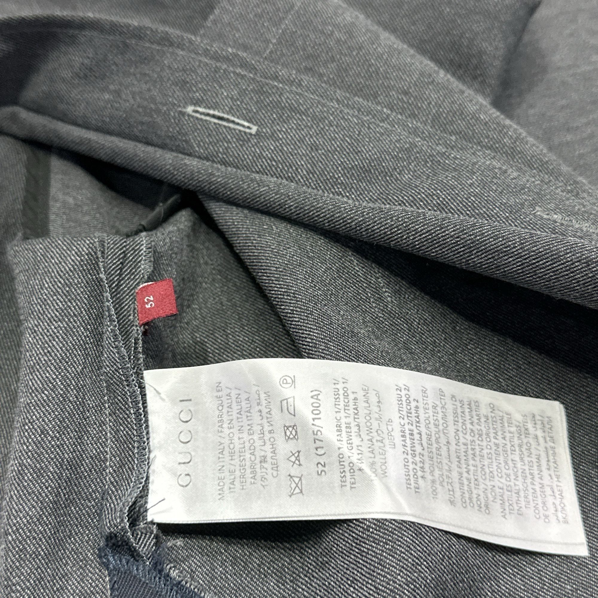 Gucci Gucci SS24 Wool Chest Pocket Shirt 52 Size US L / EU 52-54 / 3 - 4 Thumbnail
