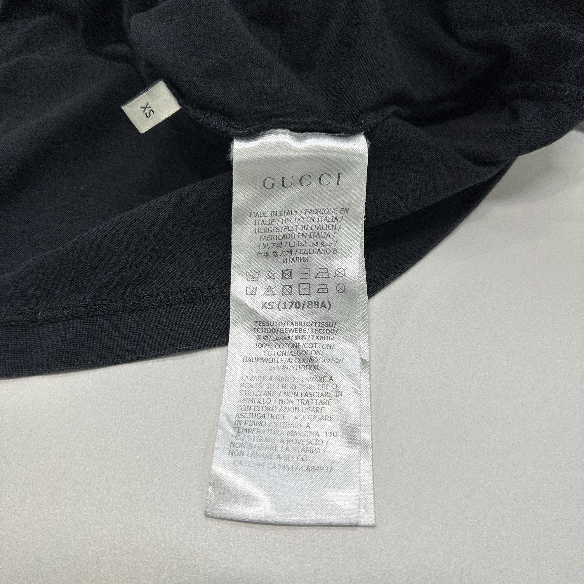 Gucci Gucci Original Logo Print T-Shirt XS Size US XS / EU 42 / 0 - 3 Thumbnail
