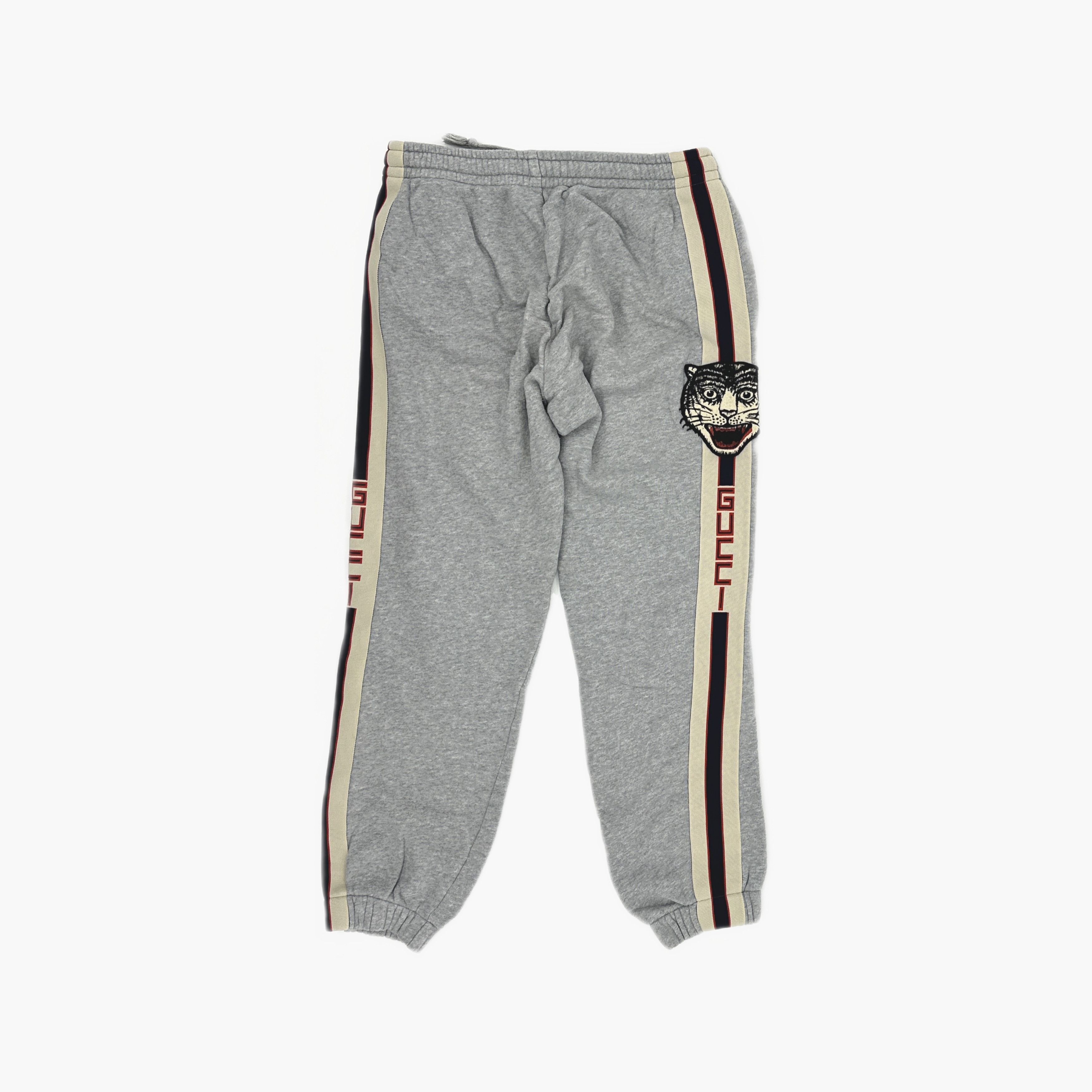 Gucci Gucci Tiger Patch Side Stripe Sweatpants M Size US 32 / EU 48 - 2 Thumbnail