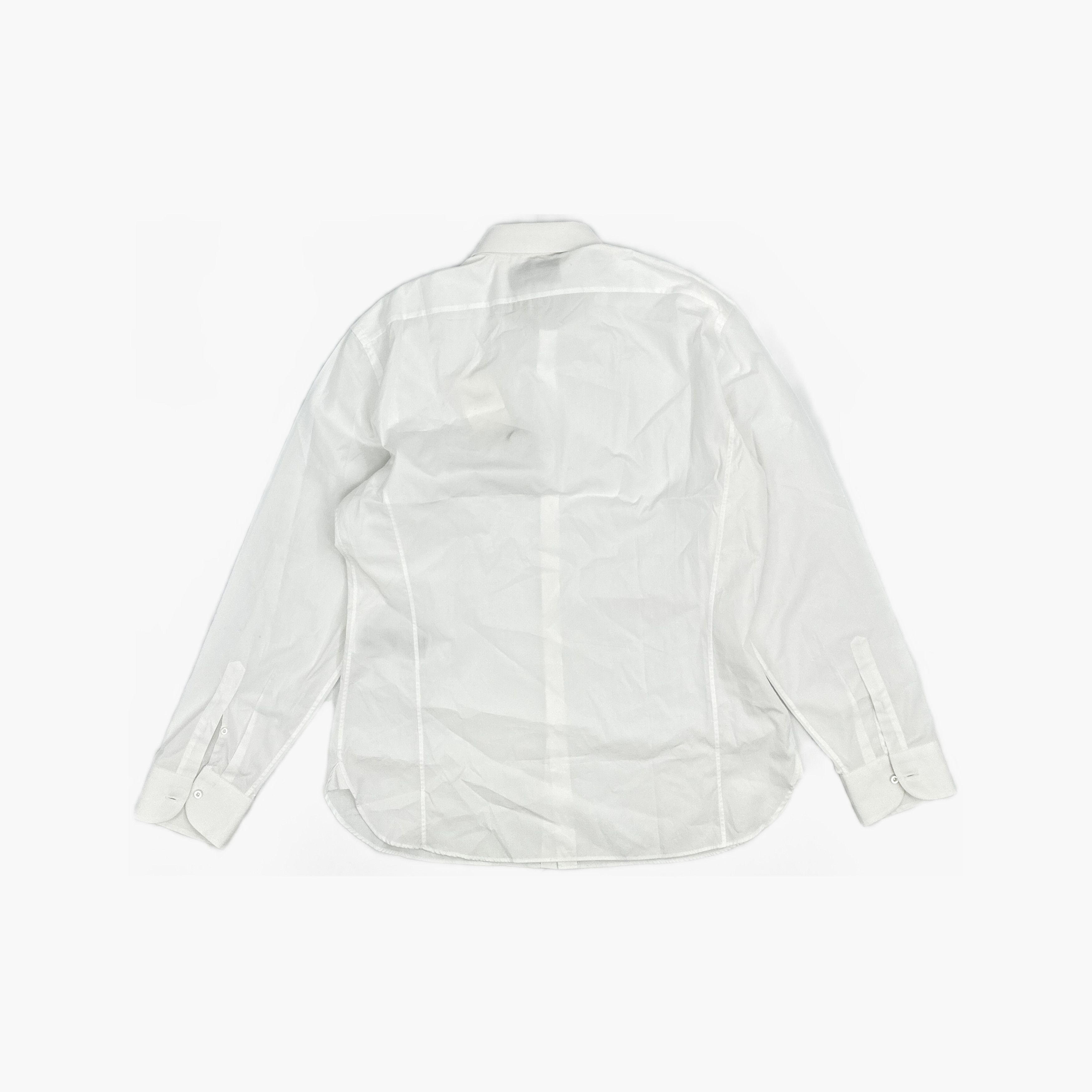 Gucci Gucci Poplin Button Up Shirt Size 18 Size US XL / EU 56 / 4 - 2 Thumbnail