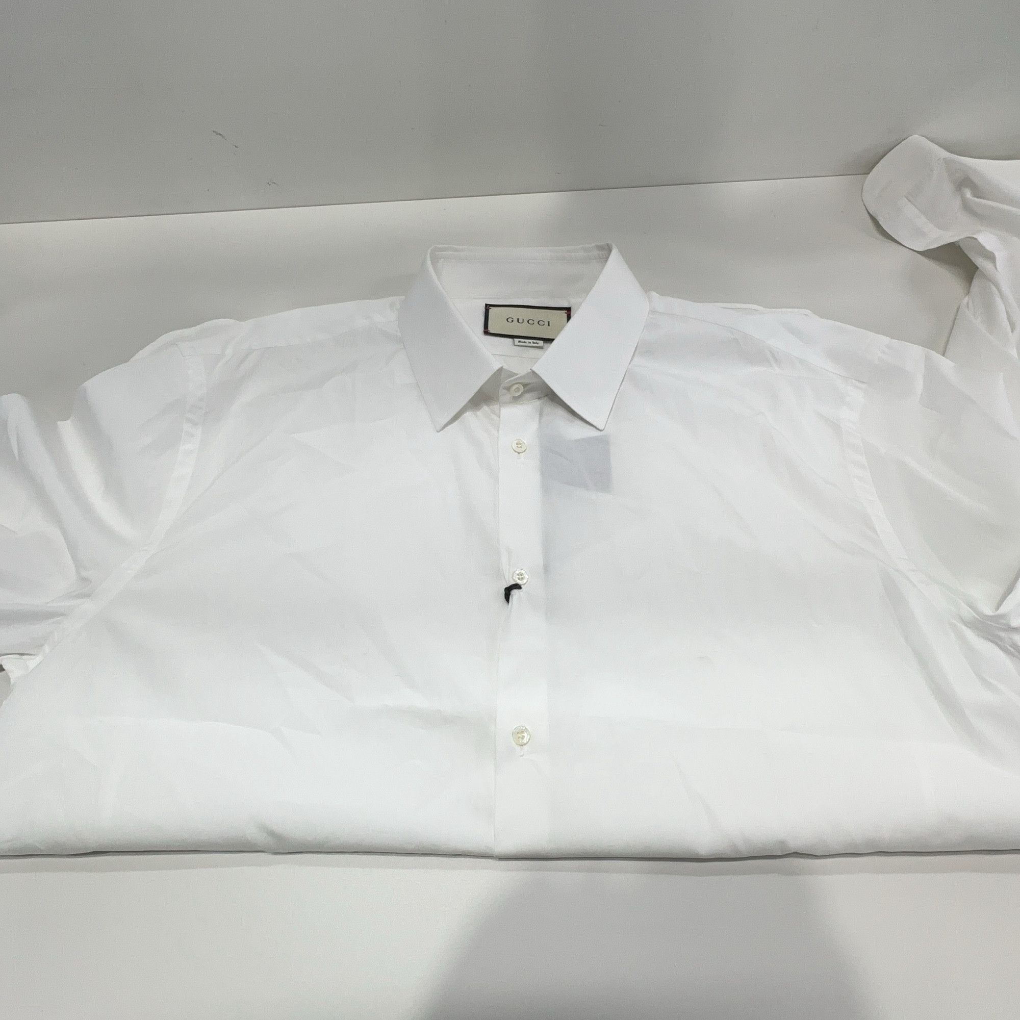 Gucci Gucci Poplin Button Up Shirt Size 18 Size US XL / EU 56 / 4 - 10 Thumbnail