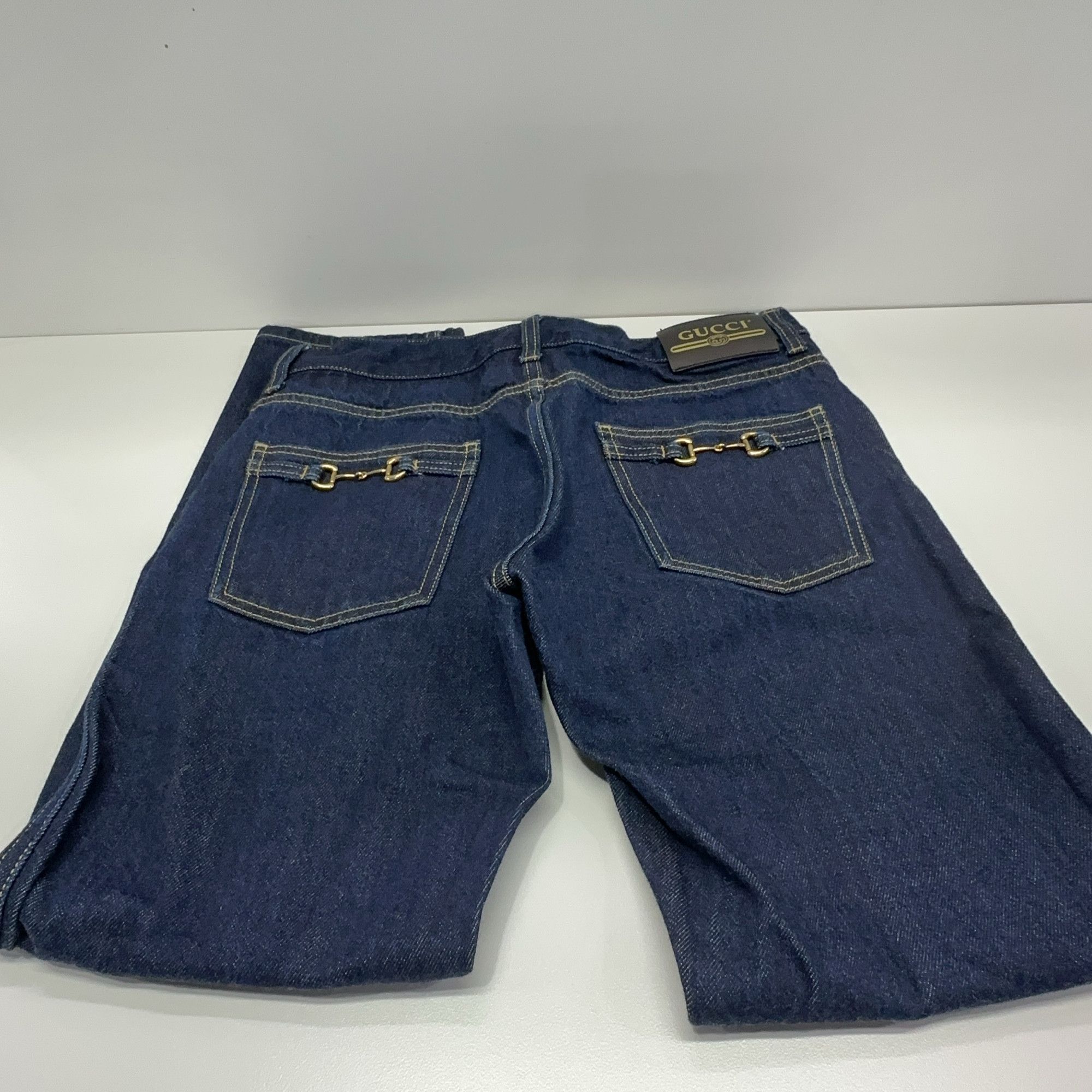 Gucci Gucci Tapered Zip Denim Jeans Size 32 Size US 32 / EU 48 - 10 Thumbnail