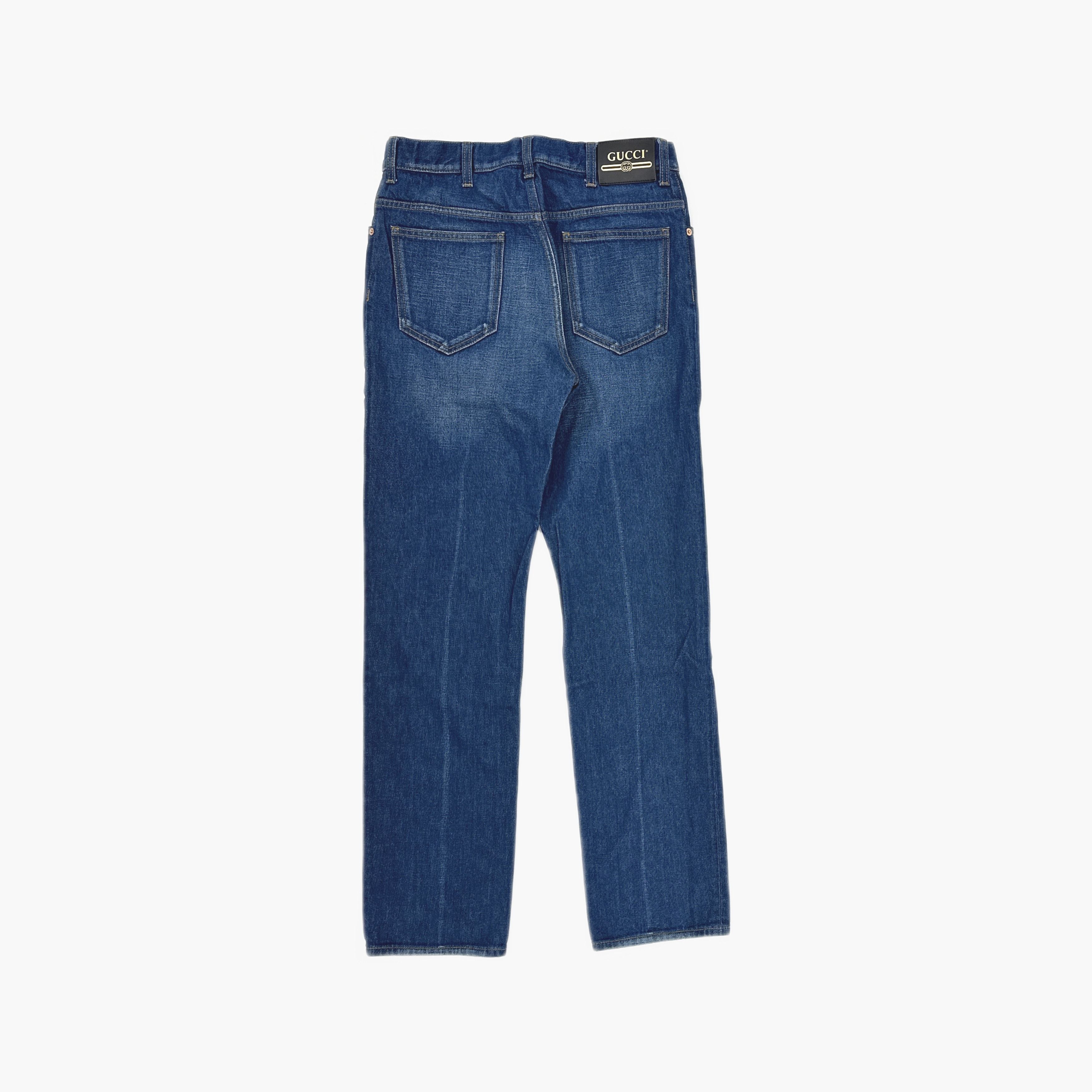 Gucci Gucci Ouverture Eco Washed Straight Jeans 32 Size US 32 / EU 48 - 2 Thumbnail