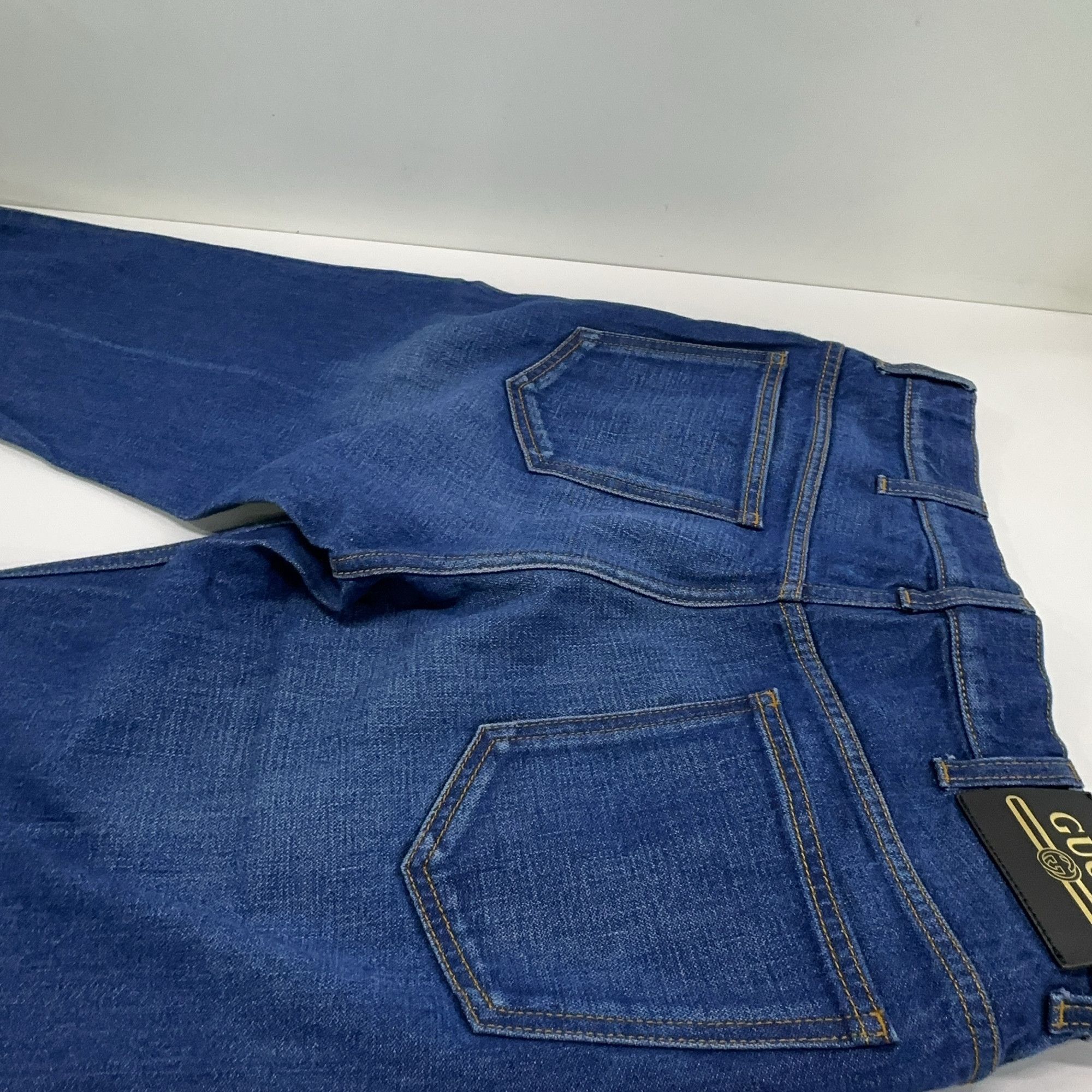 Gucci Gucci Ouverture Eco Washed Straight Jeans 32 Size US 32 / EU 48 - 9 Thumbnail