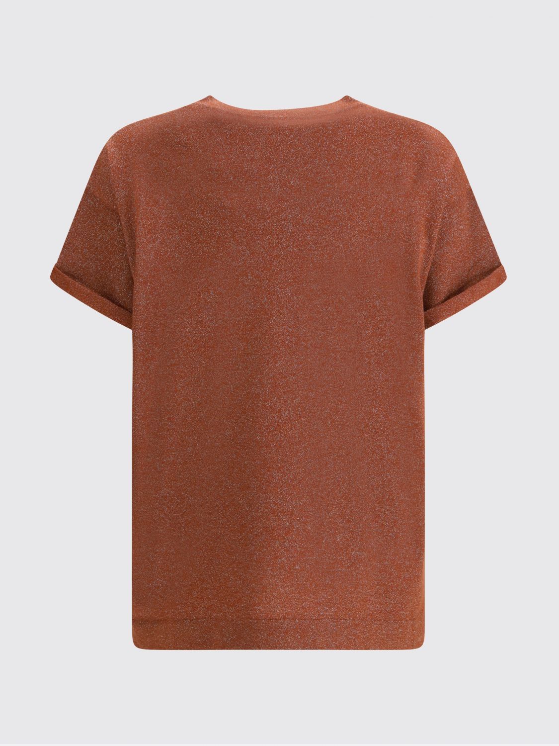 Brunello Cucinelli Brunello Cucinelli T-Shirt Woman Brick Red Size S / US 4 / IT 40 - 3 Thumbnail