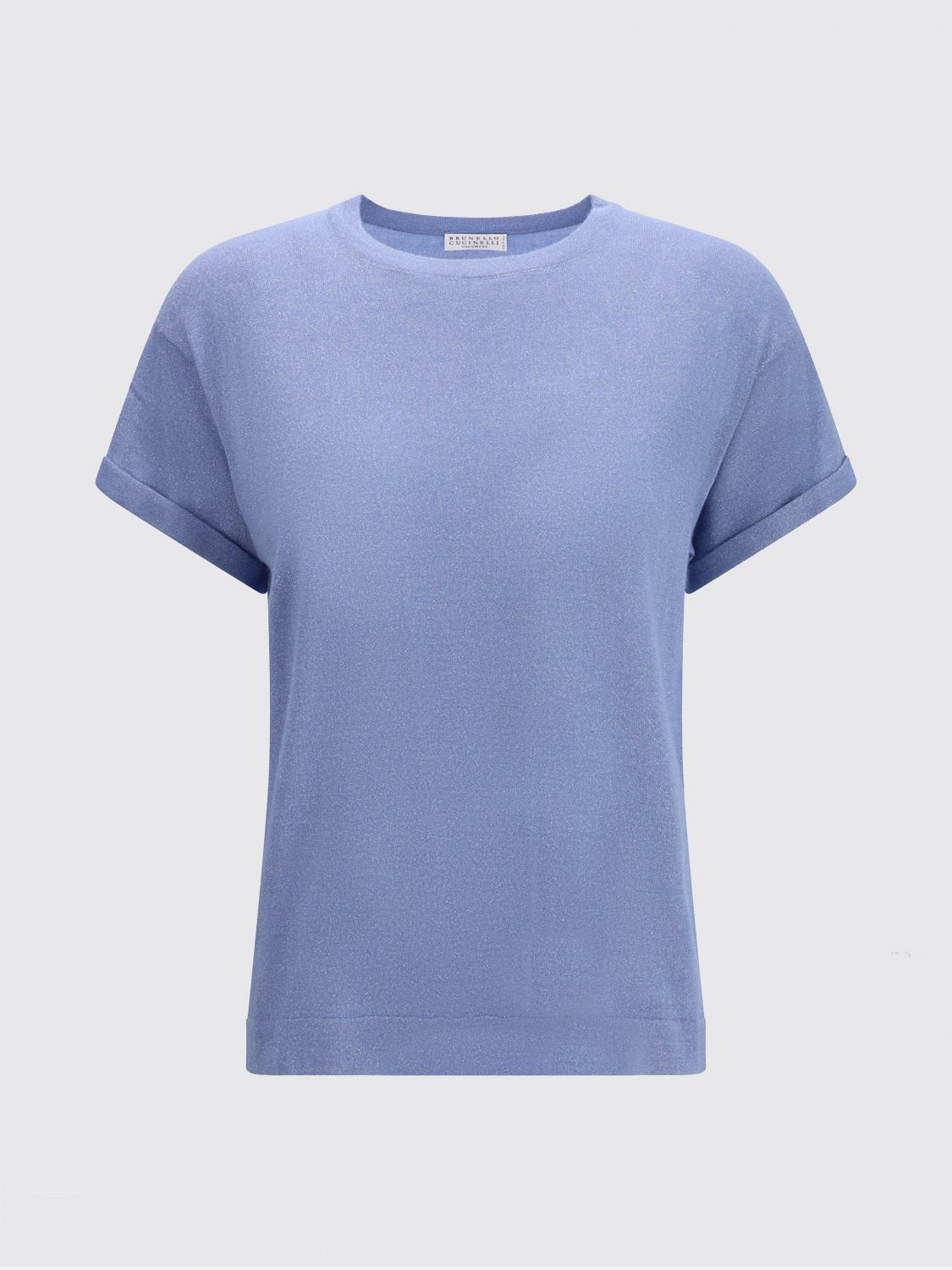 Brunello Cucinelli Brunello Cucinelli T-Shirt Woman Blue Size S / US 4 / IT 40 - 2 Thumbnail