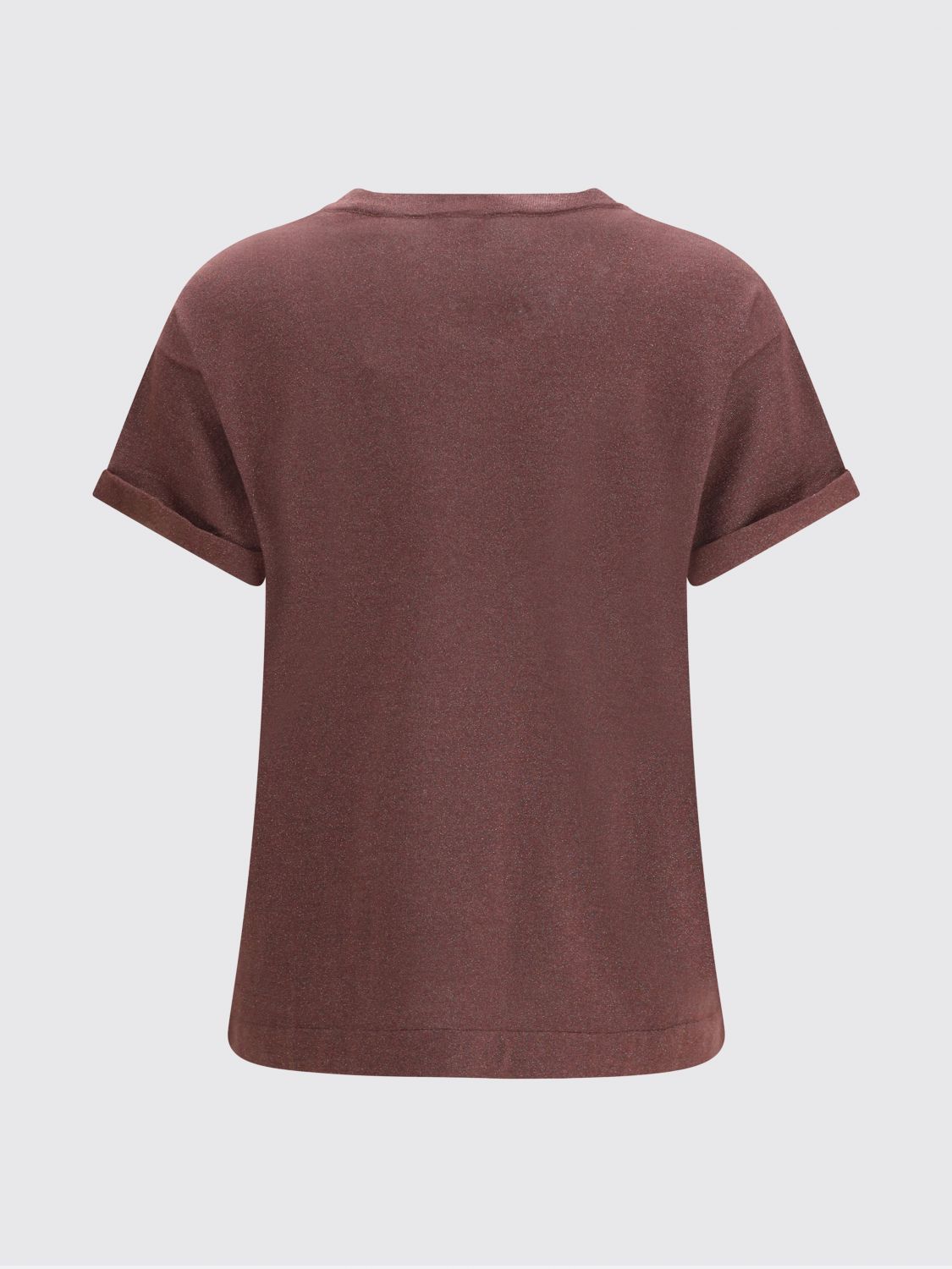 Brunello Cucinelli Brunello Cucinelli T-Shirt Woman Red Size S / US 4 / IT 40 - 3 Thumbnail