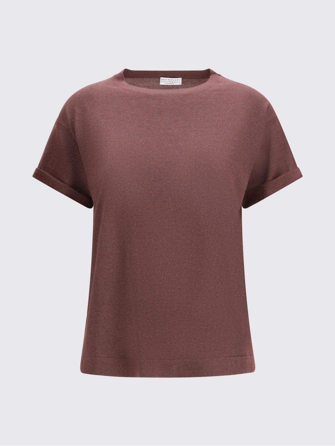 Brunello Cucinelli Brunello Cucinelli T-Shirt Woman Red Size XL / US 12-14 / IT 48-50 - 2 Thumbnail