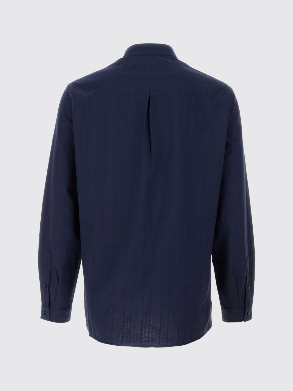 Brunello Cucinelli Brunello Cucinelli Shirt Men Navy Size US XL / EU 56 / 4 - 3 Thumbnail
