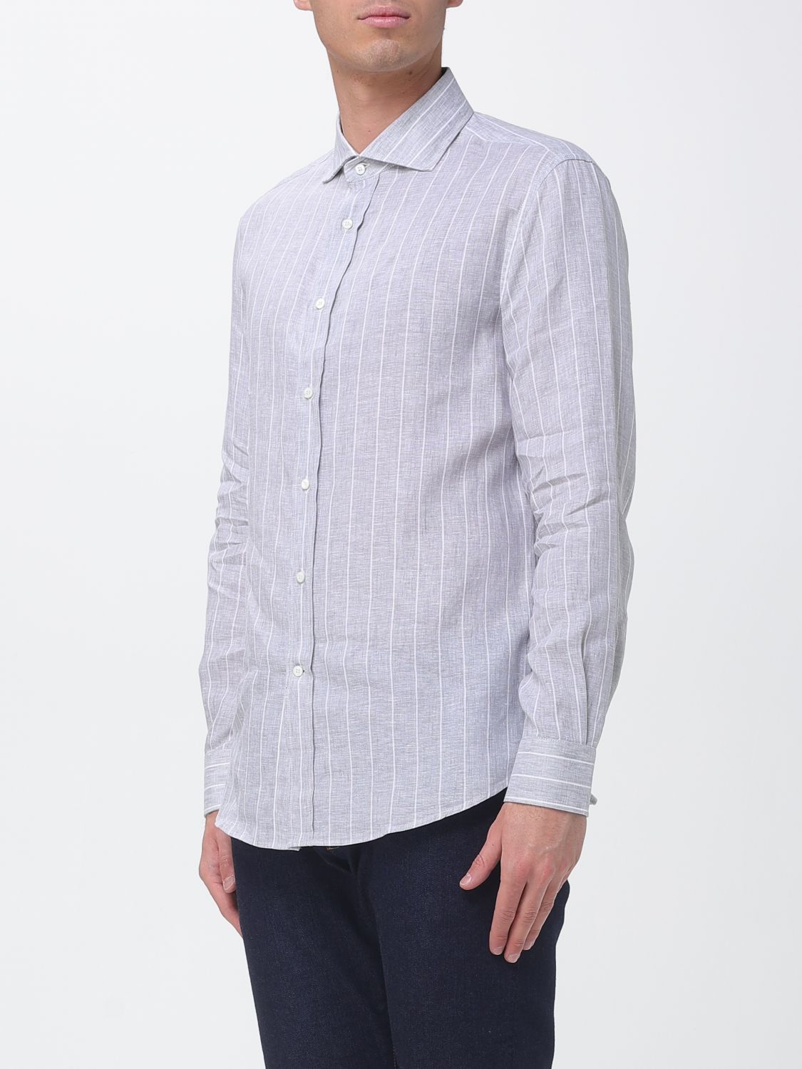 Brunello Cucinelli Brunello Cucinelli Shirt Men Pearl Size US M / EU 48-50 / 2 - 4 Thumbnail