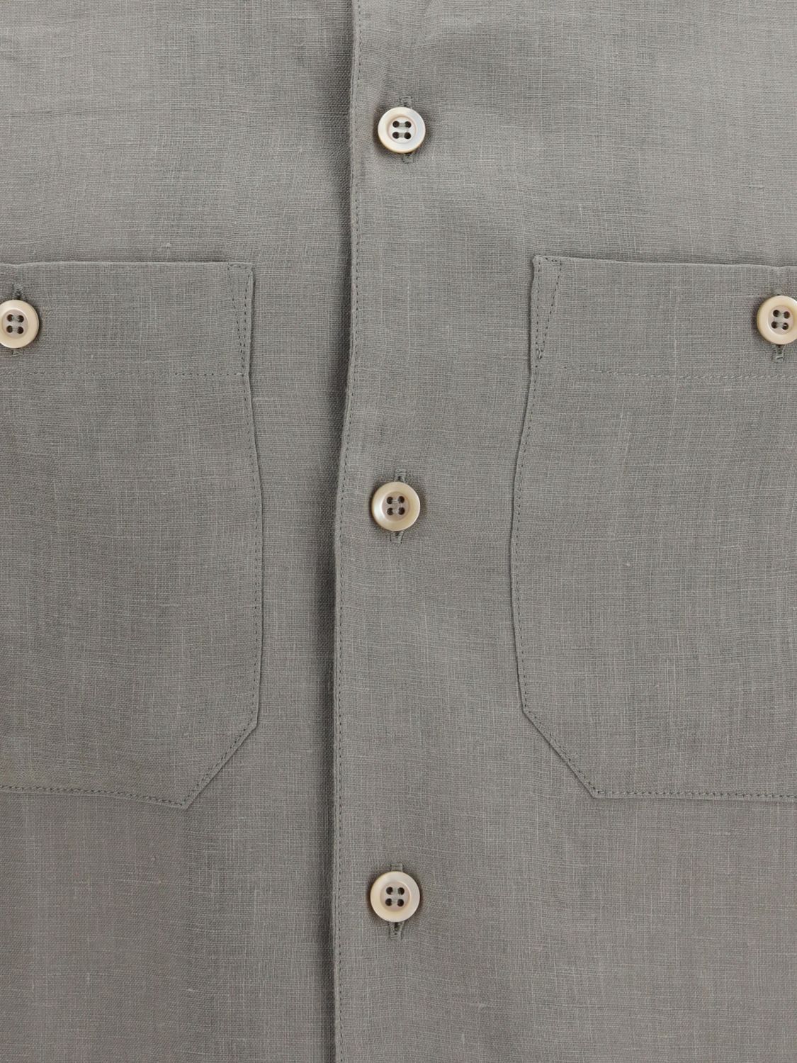 Brunello Cucinelli Brunello Cucinelli Shirt Men Kaki Size US M / EU 48-50 / 2 - 4 Thumbnail
