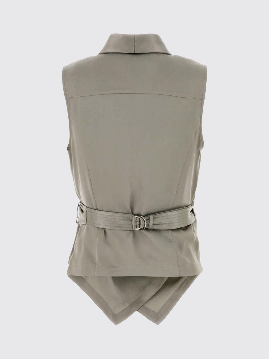Brunello Cucinelli Brunello Cucinelli Waistcoat Woman Pearl Size M / US 6-8 / IT 42-44 - 3 Thumbnail