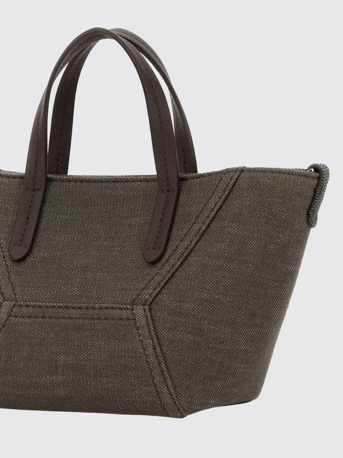 Brunello Cucinelli Brunello Cucinelli Mini Bag Woman Military Size ONE SIZE - 3 Thumbnail