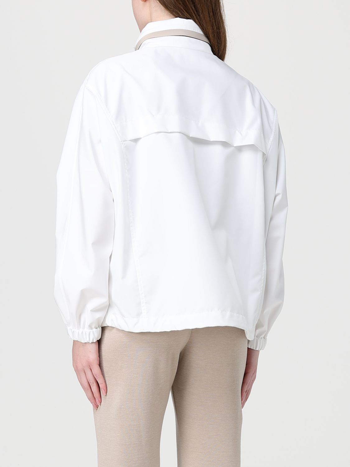 Brunello Cucinelli Brunello Cucinelli Jacket Woman White Size M / US 6-8 / IT 42-44 - 3 Thumbnail