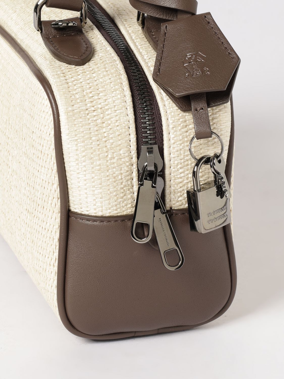 Brunello Cucinelli Brunello Cucinelli Handbag Woman Beige Size ONE SIZE - 4 Thumbnail