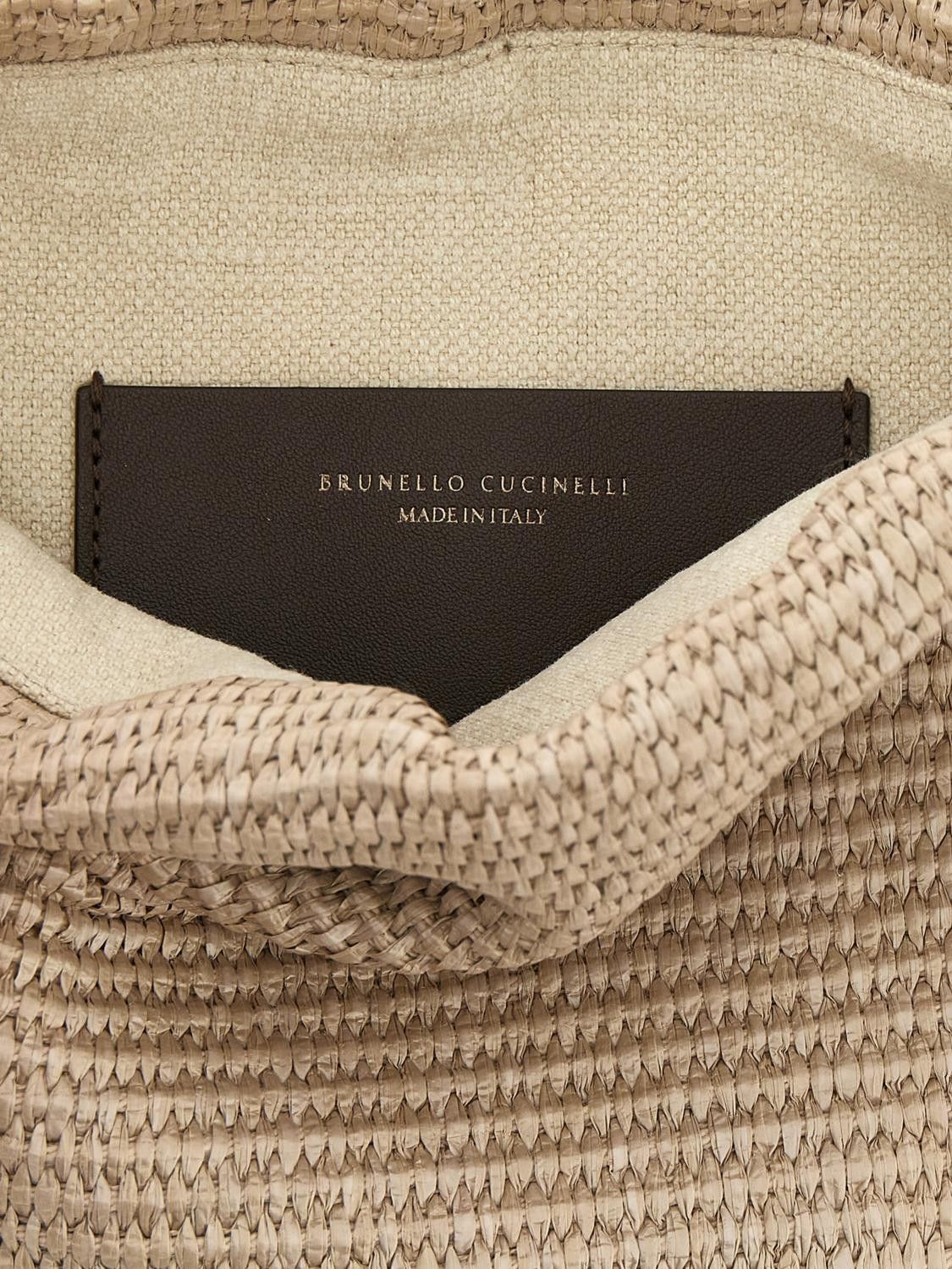 Brunello Cucinelli Brunello Cucinelli Clutch Woman Beige Size ONE SIZE - 4 Thumbnail