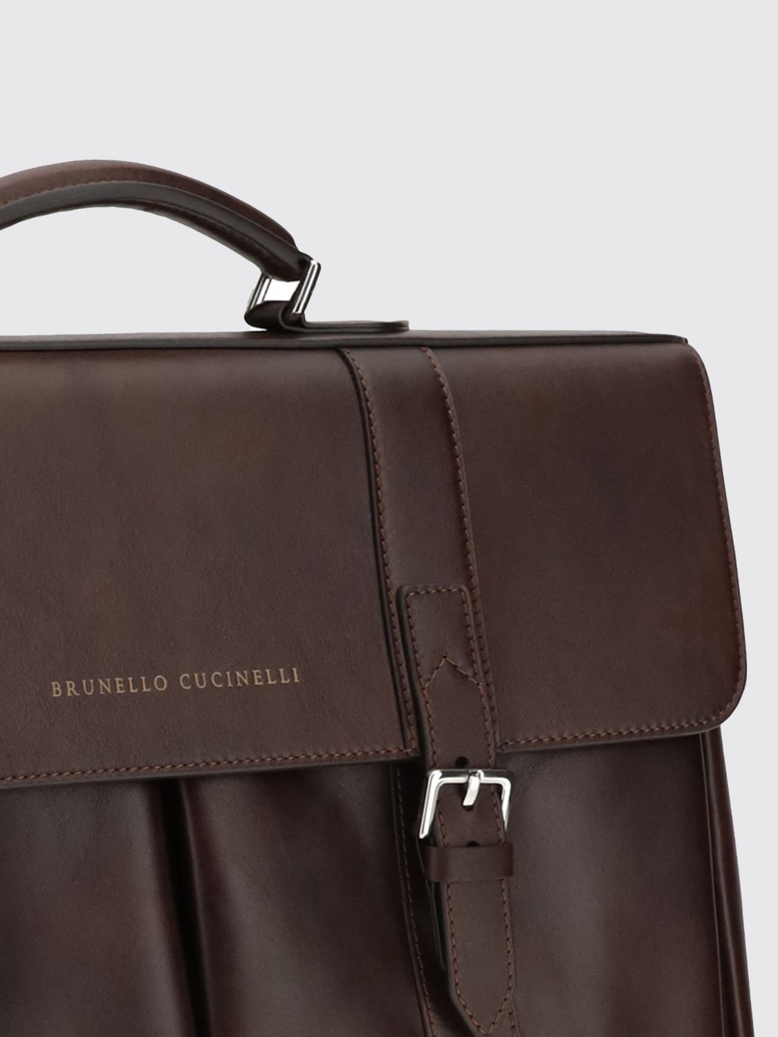 Brunello Cucinelli Brunello Cucinelli Bag Men Burgundy Size ONE SIZE - 2 Thumbnail