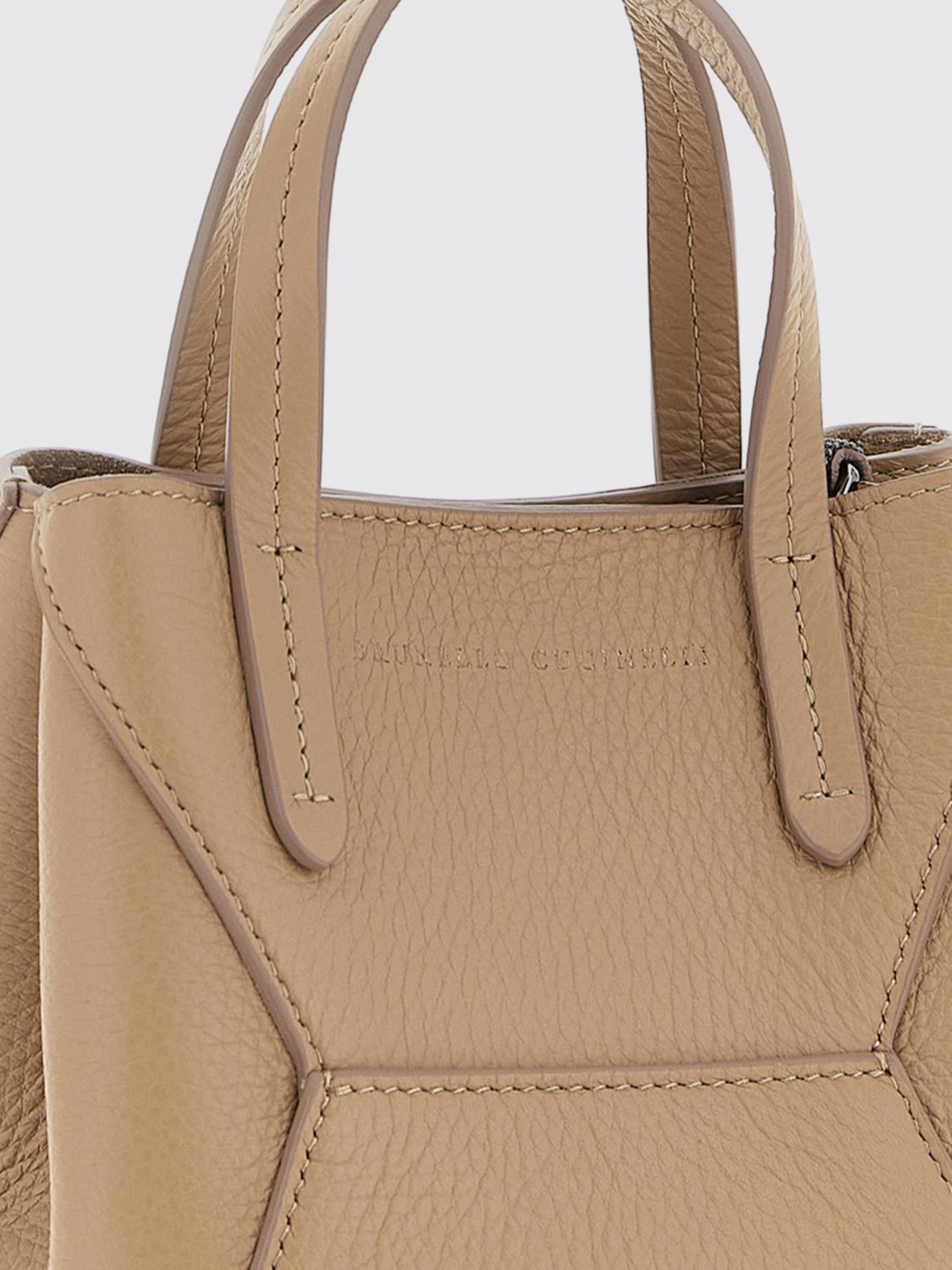 Brunello Cucinelli Brunello Cucinelli Handbag Woman Beige Size ONE SIZE - 3 Thumbnail