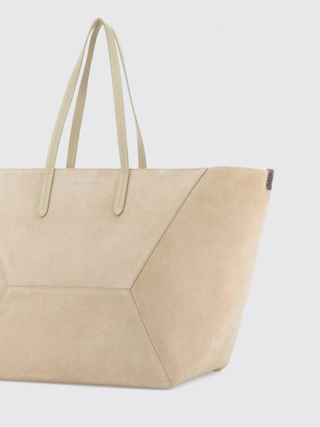 Brunello Cucinelli Brunello Cucinelli Tote Bag Woman Ivory Size ONE SIZE - 3 Thumbnail