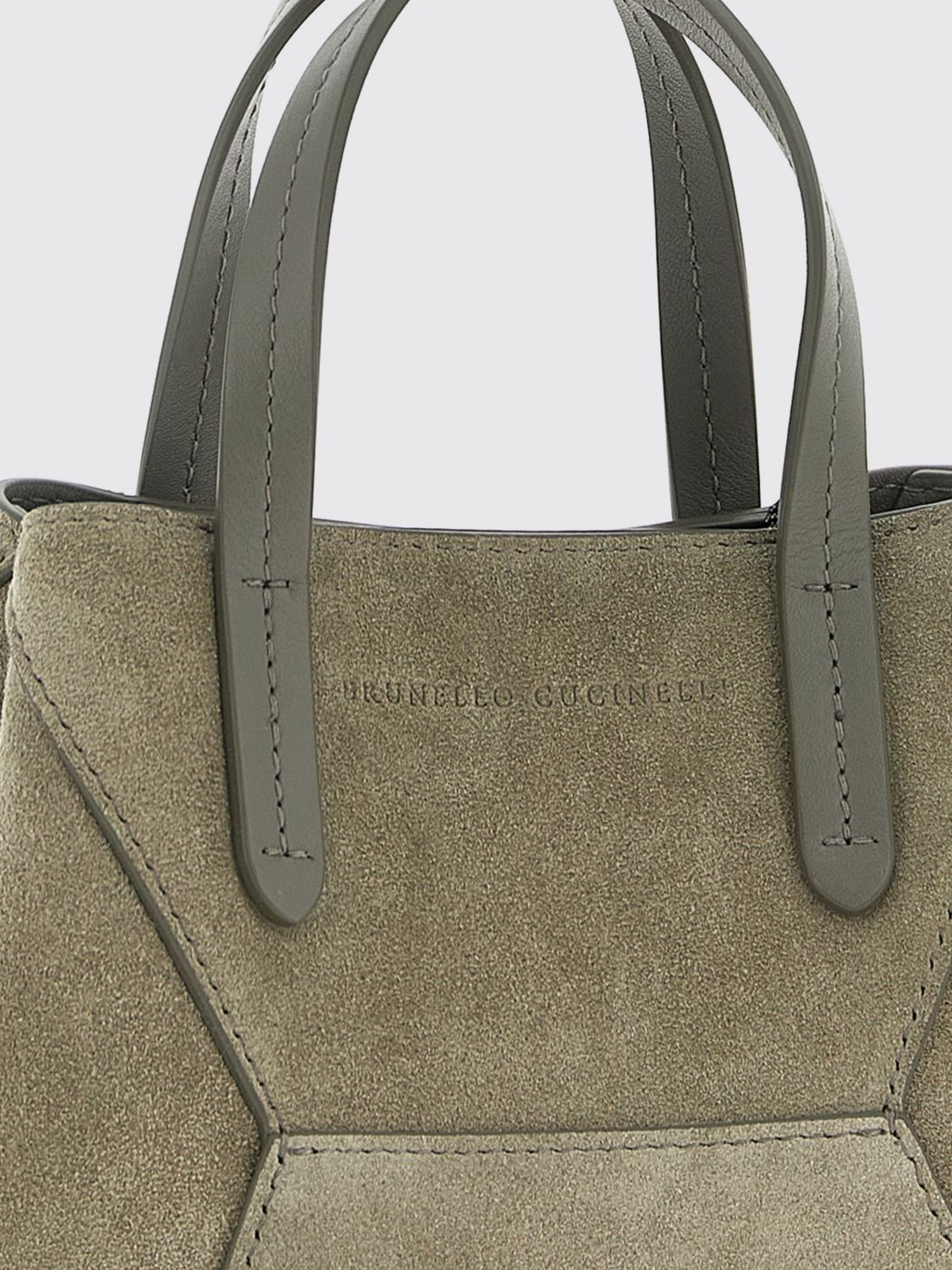 Brunello Cucinelli Brunello Cucinelli Handbag Woman Grey Size ONE SIZE - 3 Thumbnail