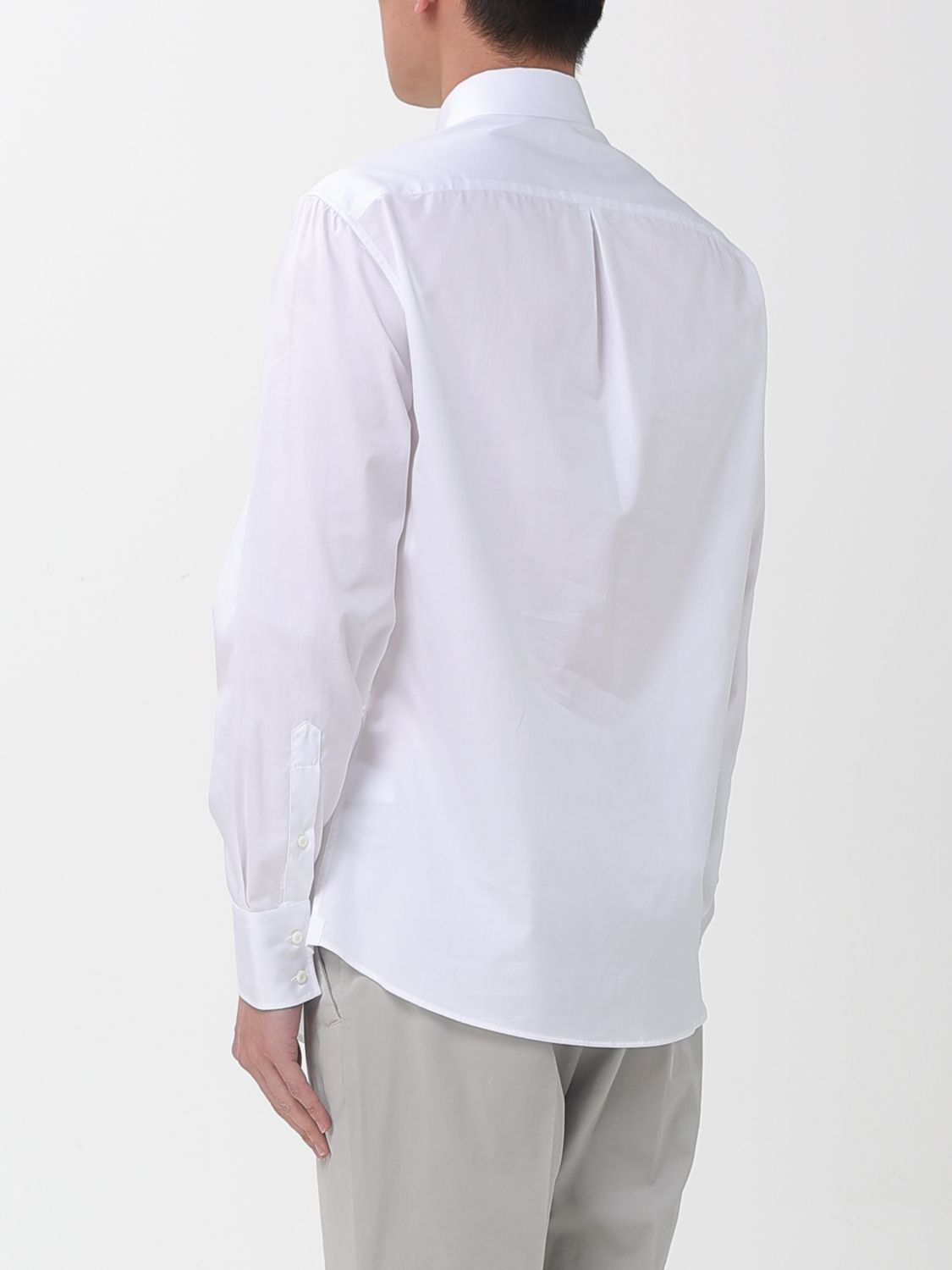 Brunello Cucinelli Brunello Cucinelli Shirt Men White Size US XL / EU 56 / 4 - 3 Thumbnail