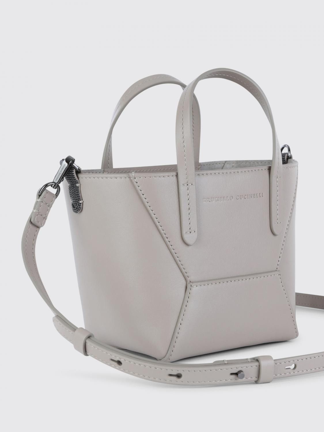 Brunello Cucinelli Brunello Cucinelli Handbag Woman Beige Size ONE SIZE - 3 Thumbnail