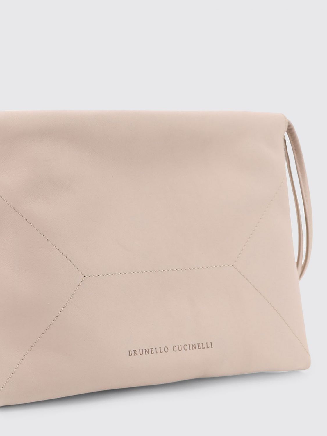 Brunello Cucinelli Brunello Cucinelli Crossbody Bag Woman Ivory Size ONE SIZE - 3 Thumbnail