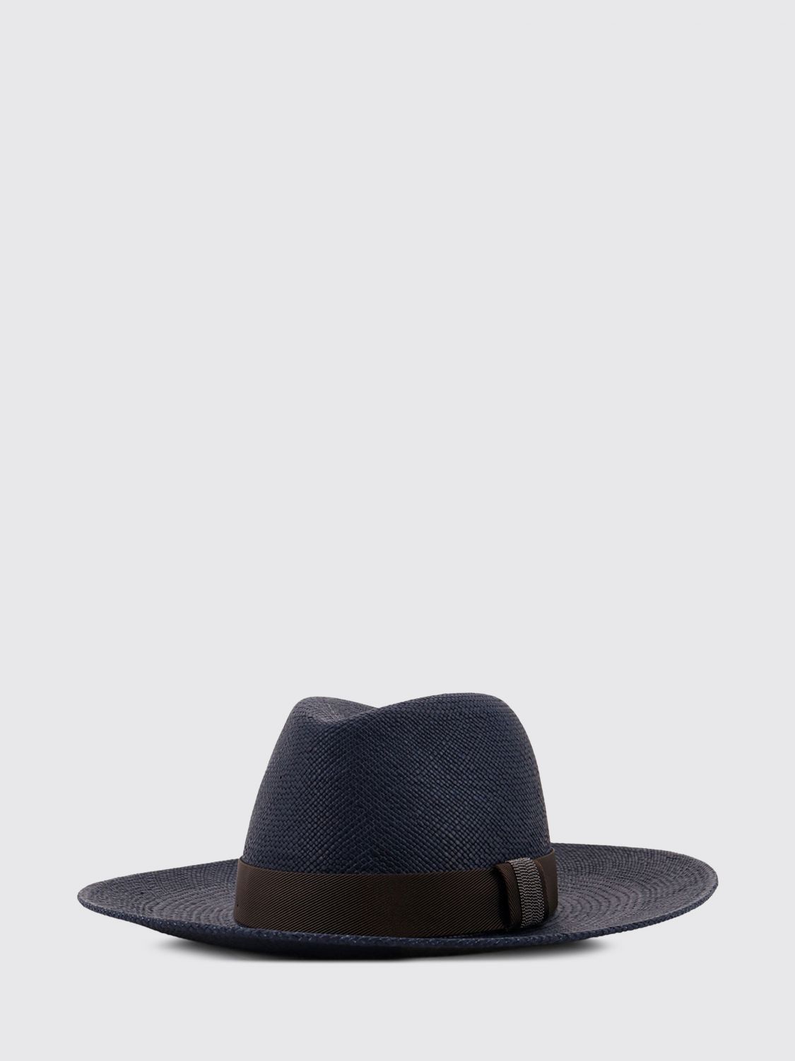 Brunello Cucinelli Brunello Cucinelli Hat Woman Blue Size ONE SIZE - 2 Thumbnail
