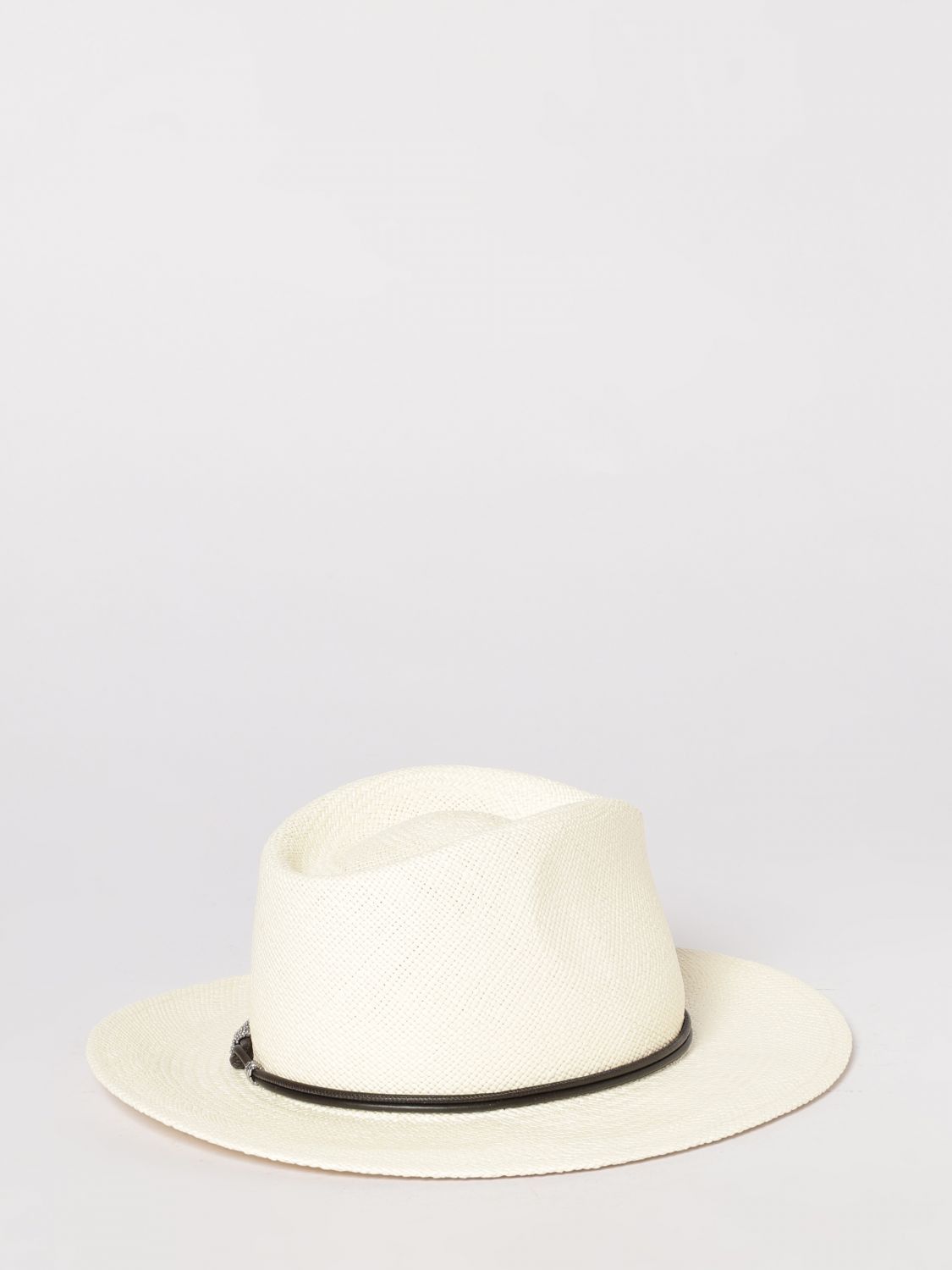 Brunello Cucinelli Brunello Cucinelli Hat Woman Beige Size ONE SIZE - 2 Thumbnail