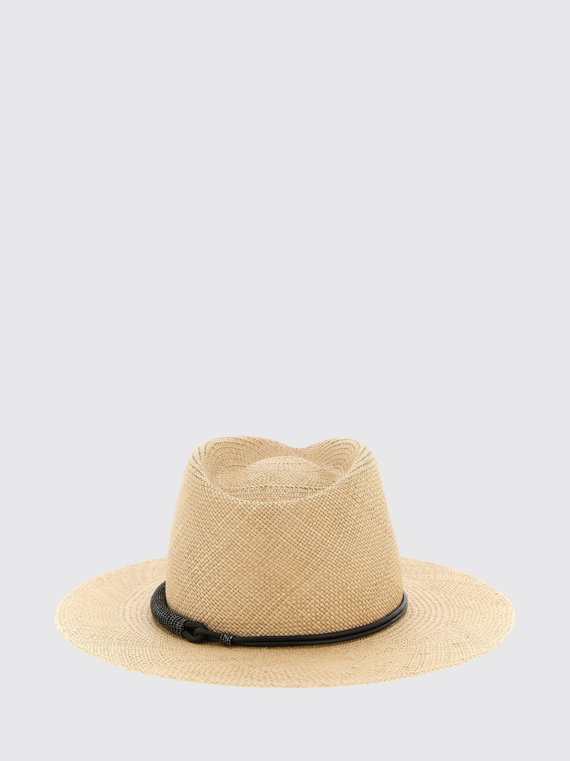 Brunello Cucinelli Brunello Cucinelli Hat Woman Cream Size ONE SIZE - 3 Thumbnail