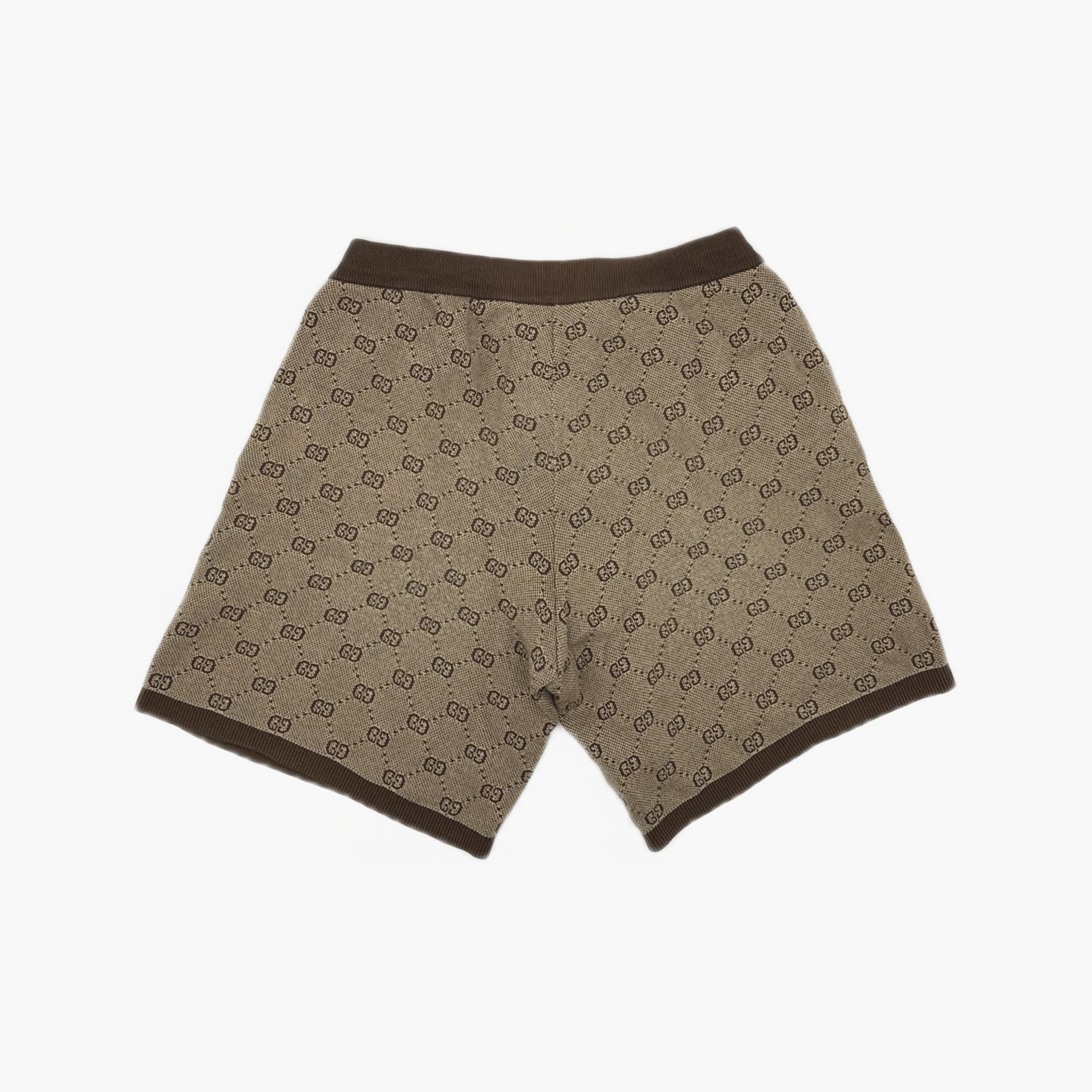 Gucci Gucci GG Monogram Knit Shorts L Size US 34 / EU 50 - 2 Thumbnail