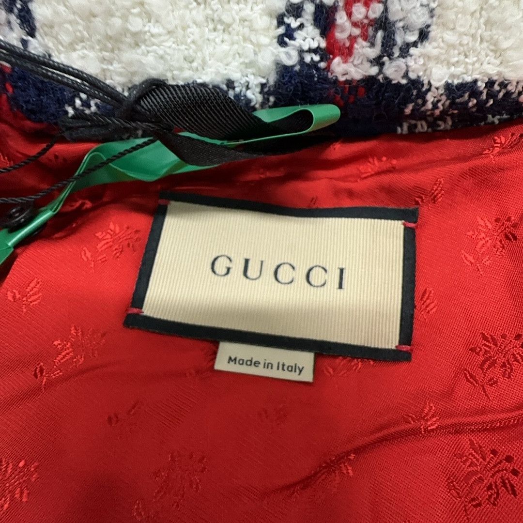Gucci Gucci FW21 Plaid Tweed Hooded Jacket 42 Size M / US 6-8 / IT 42-44 - 3 Thumbnail