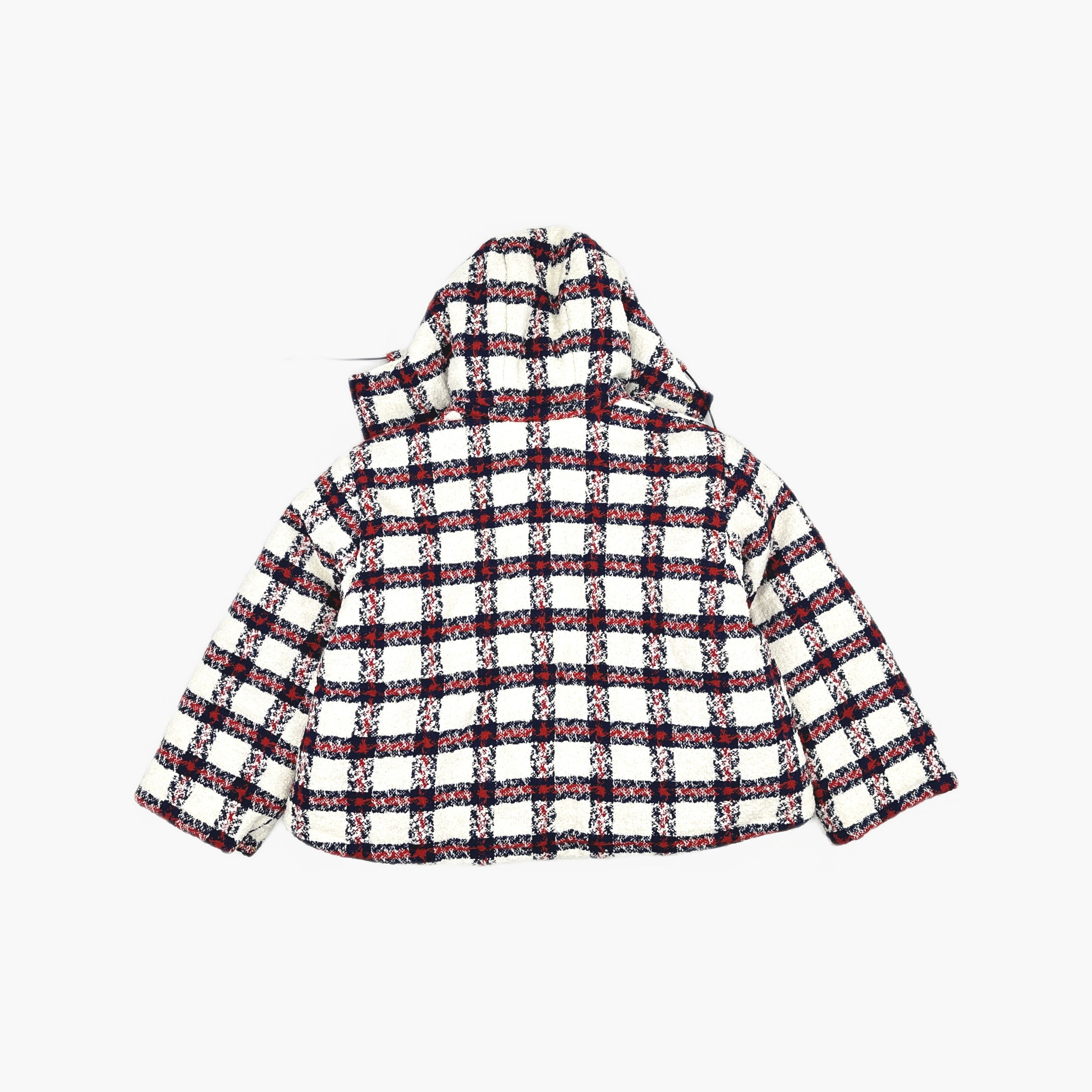 Gucci Gucci FW21 Plaid Tweed Hooded Jacket 42 Size M / US 6-8 / IT 42-44 - 2 Thumbnail