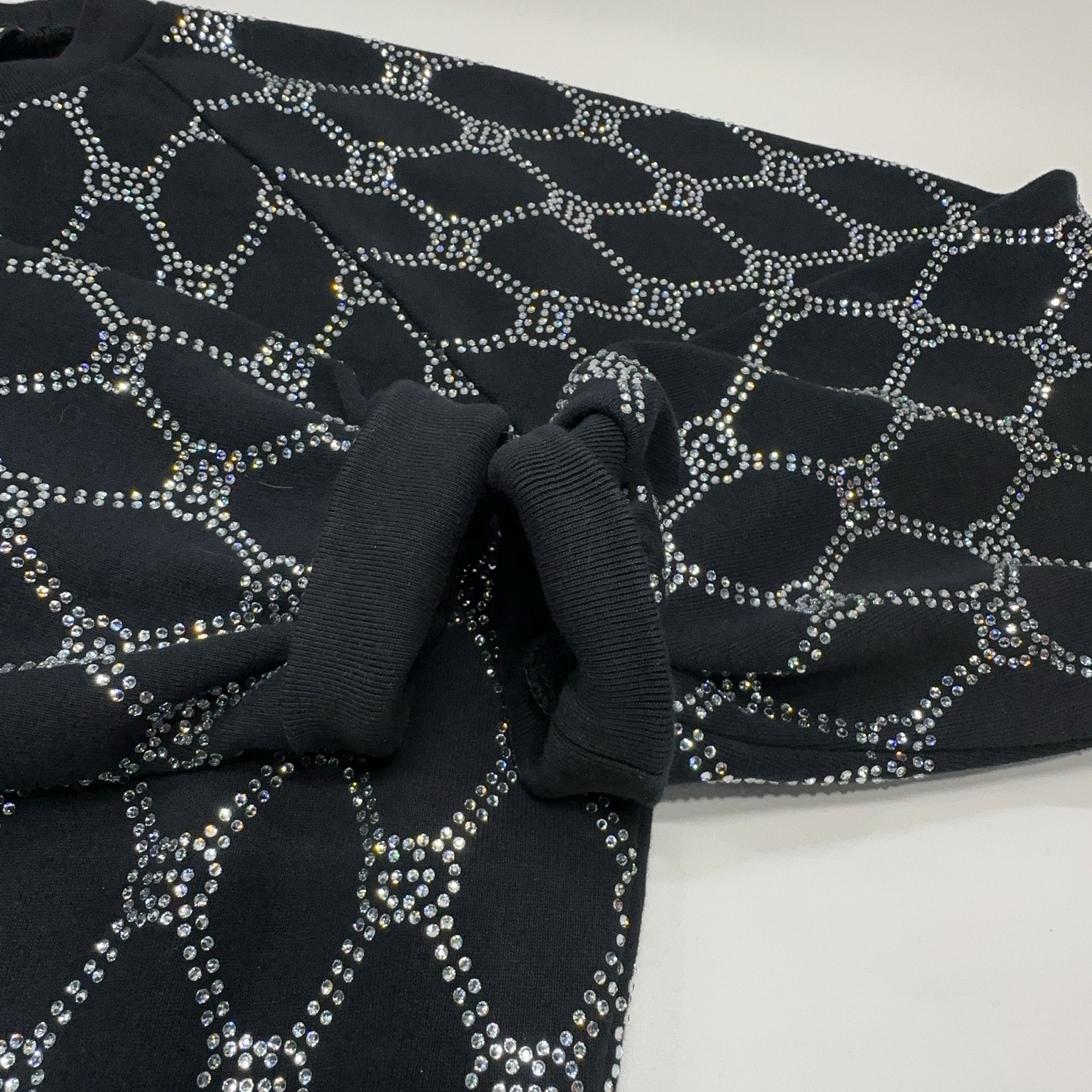 Gucci Gucci Crystal Interlocking G Logo Sweatshirt M Size M / US 6-8 / IT 42-44 - 8 Thumbnail