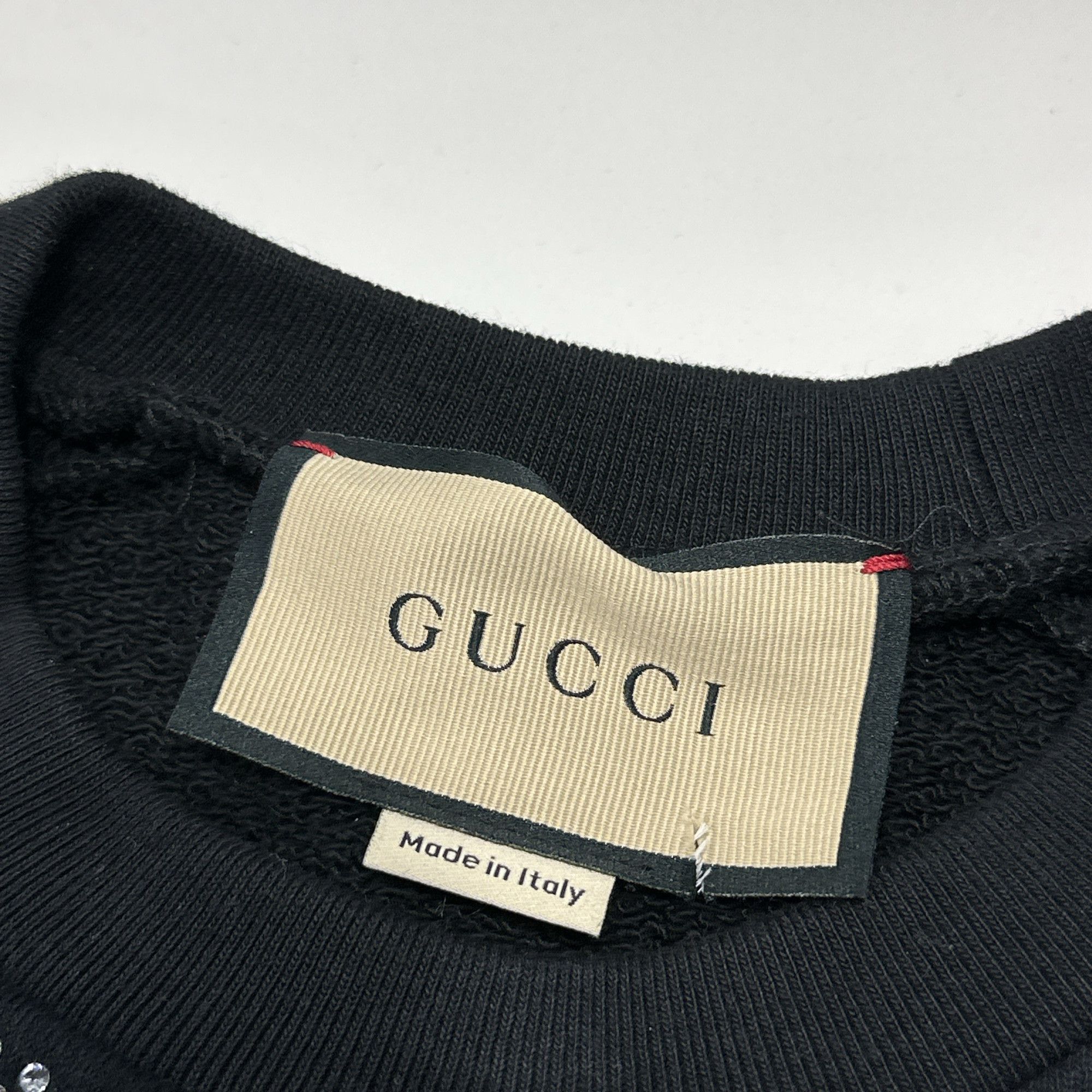 Gucci Gucci Crystal Interlocking G Logo Sweatshirt M Size M / US 6-8 / IT 42-44 - 3 Thumbnail