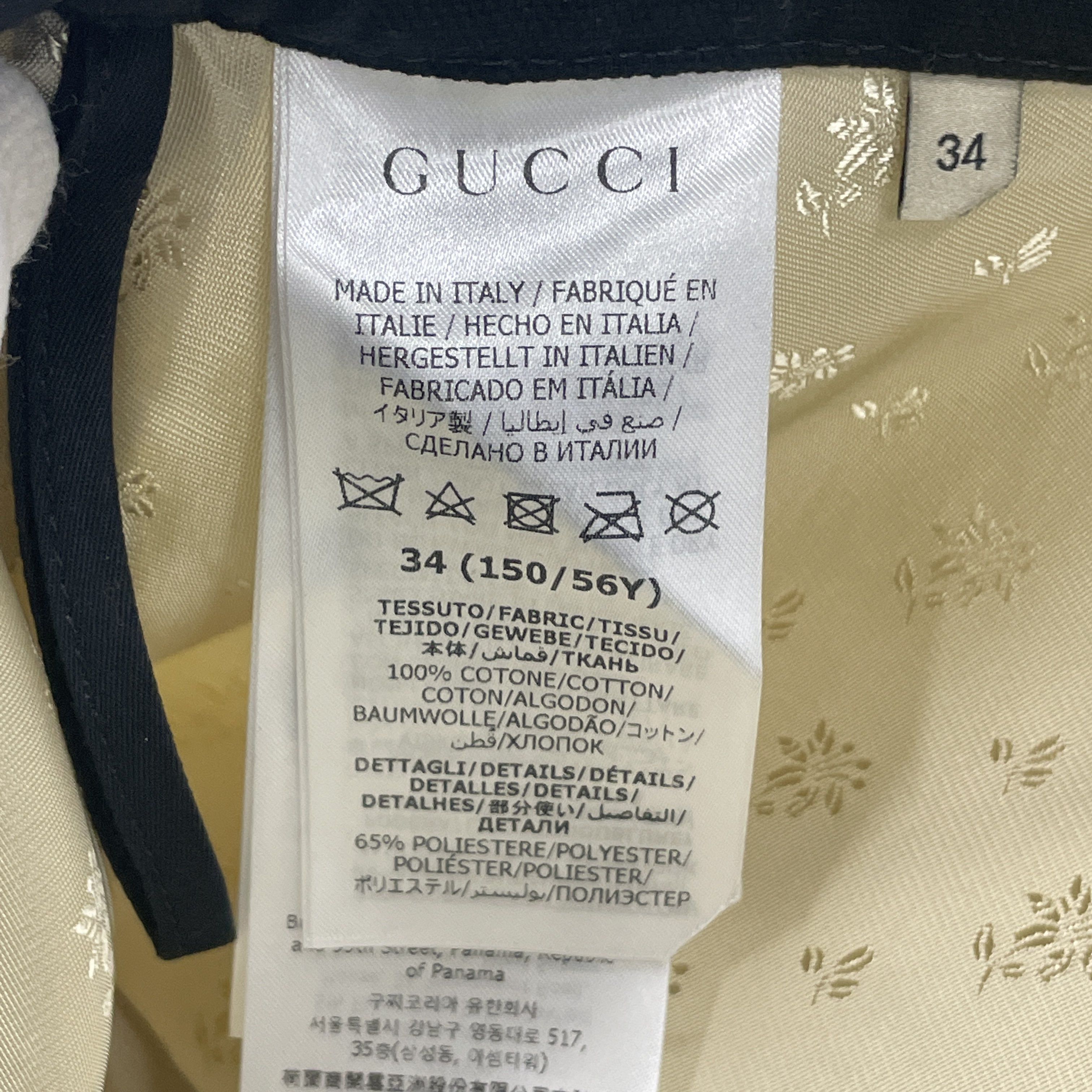 Gucci Gucci Bicolor Scalloped Hem Pencil Skirt IT 34 Size 24" / US 00 / IT 34 - 4 Thumbnail