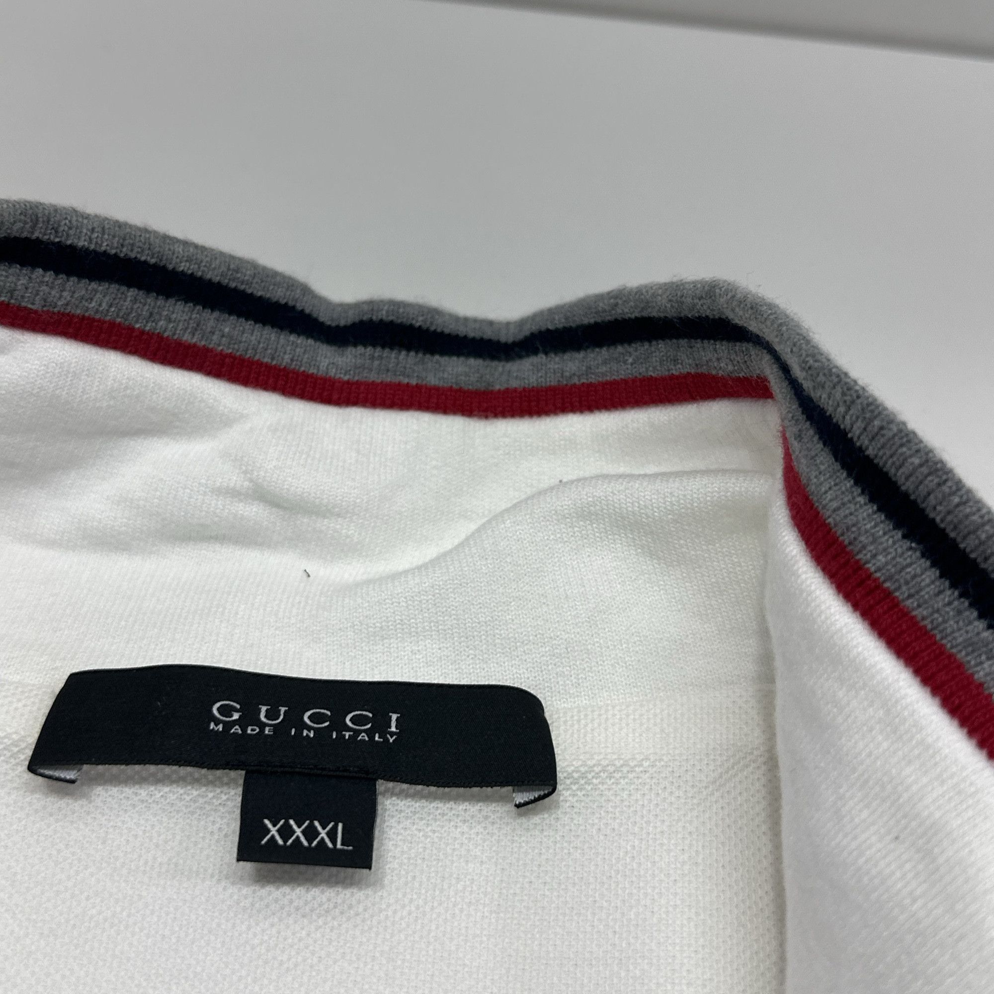 Gucci Gucci Web Stripe Collar Zip Up Jacket XXXL Size US XXL / EU 58 / 5 - 3 Thumbnail
