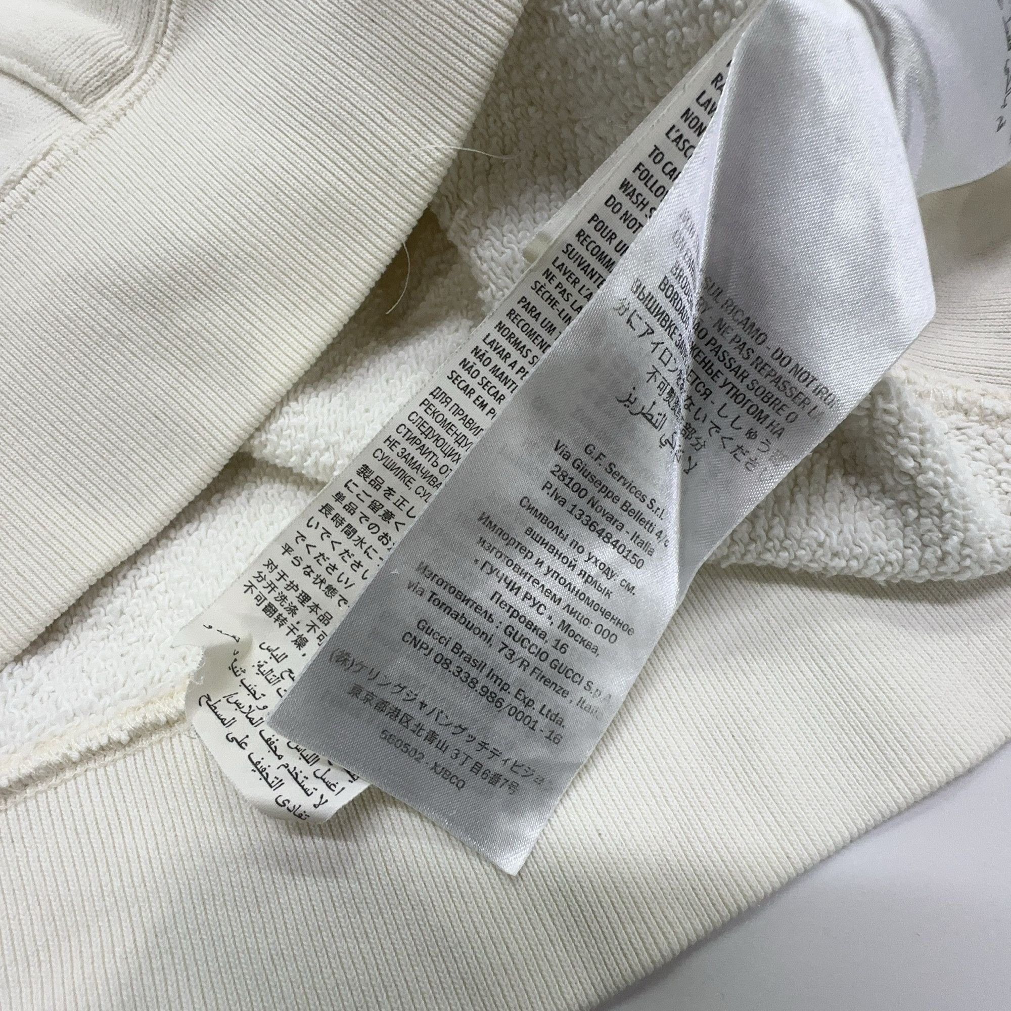 Gucci Gucci Tennis Logo Embroidered Hoodie XL Size US XL / EU 56 / 4 - 3 Thumbnail