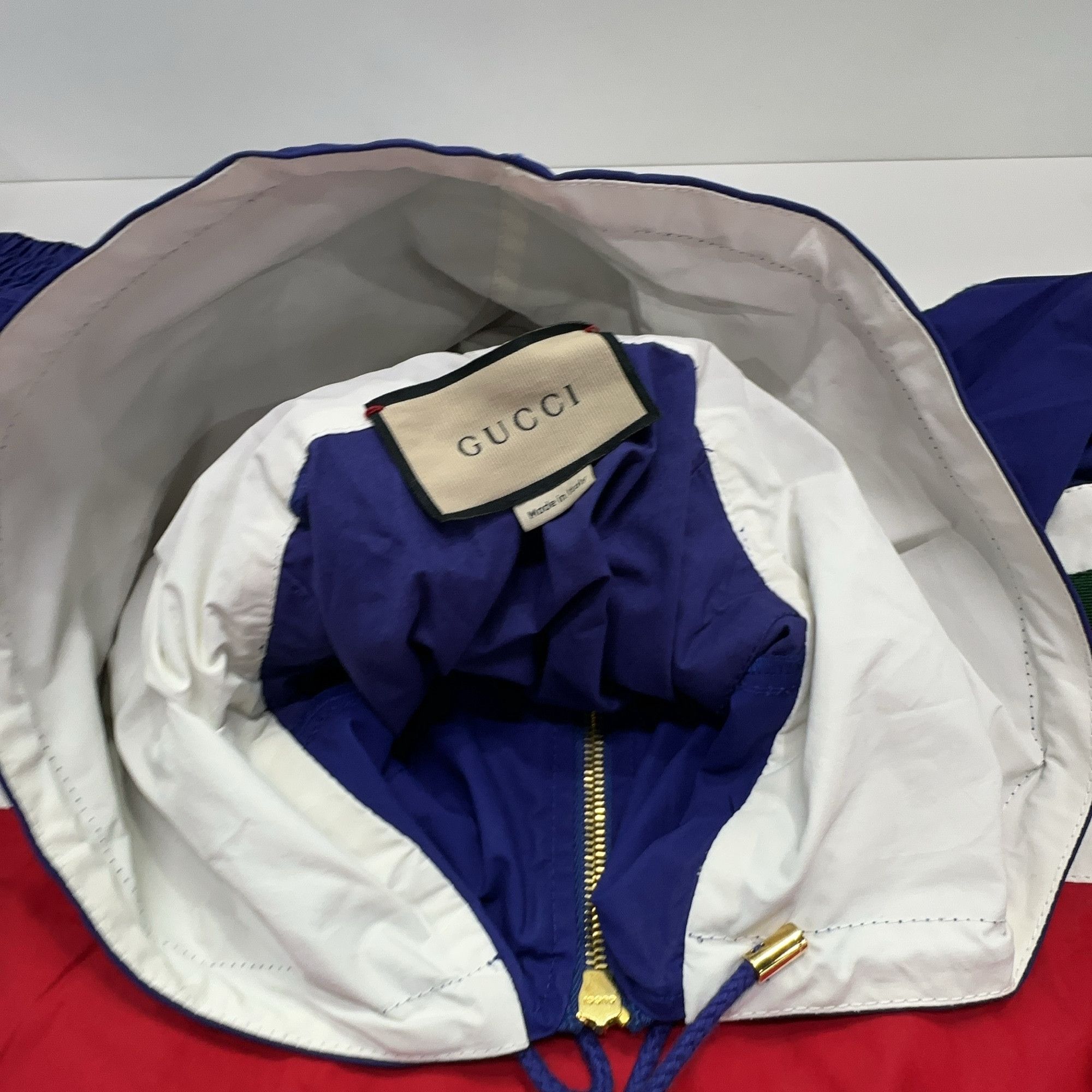 Gucci Gucci Stripe Web Hooded Jacket 48 Size US M / EU 48-50 / 2 - 6 Thumbnail
