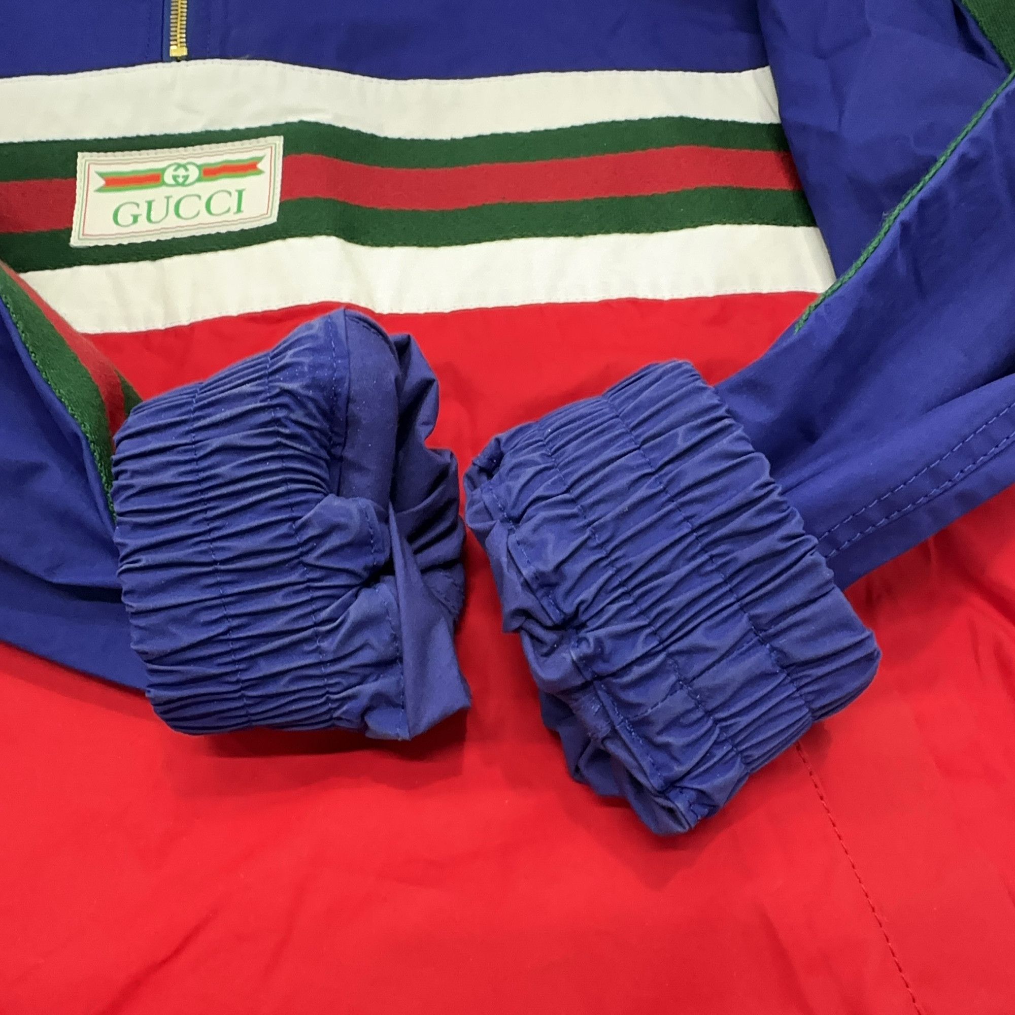 Gucci Gucci Stripe Web Hooded Jacket 48 Size US M / EU 48-50 / 2 - 11 Thumbnail
