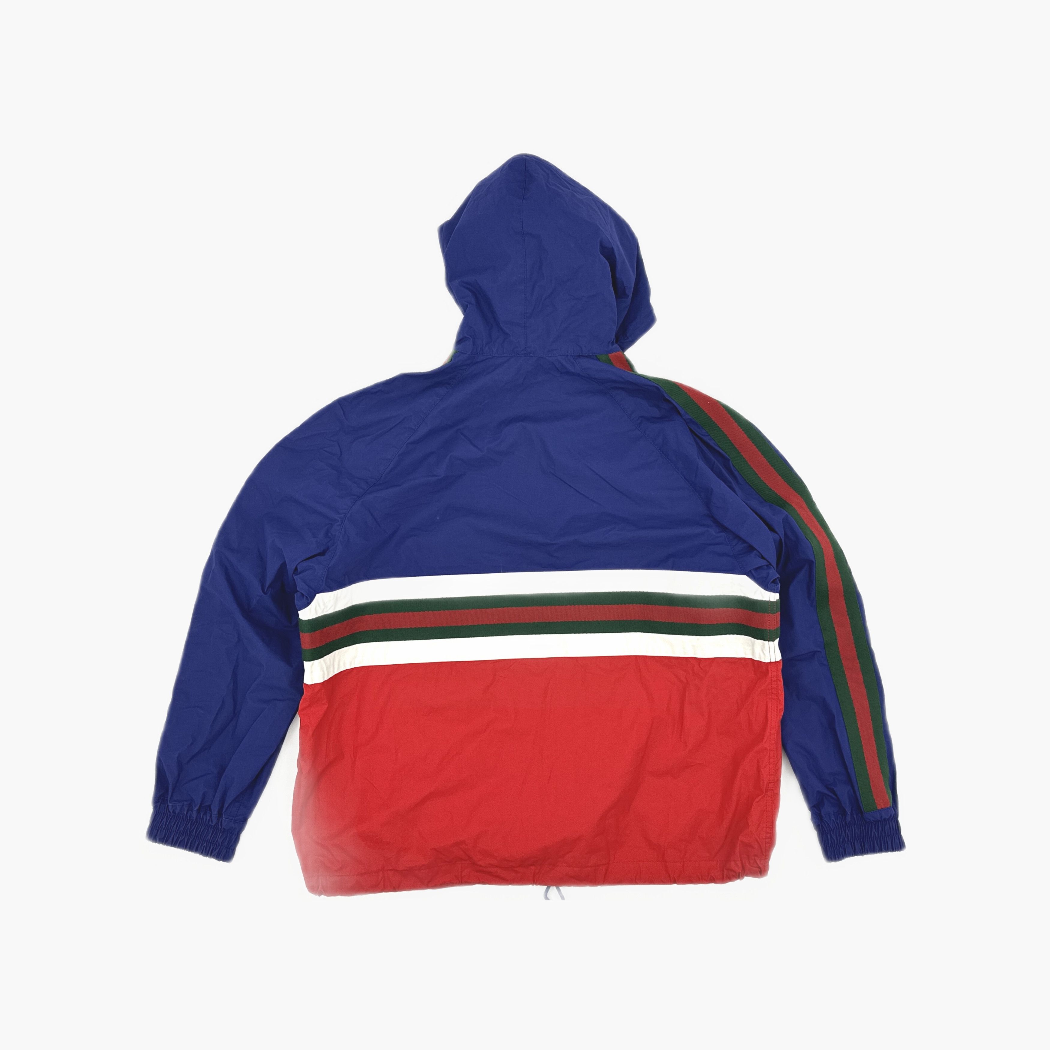 Gucci Gucci Stripe Web Hooded Jacket 48 Size US M / EU 48-50 / 2 - 2 Thumbnail