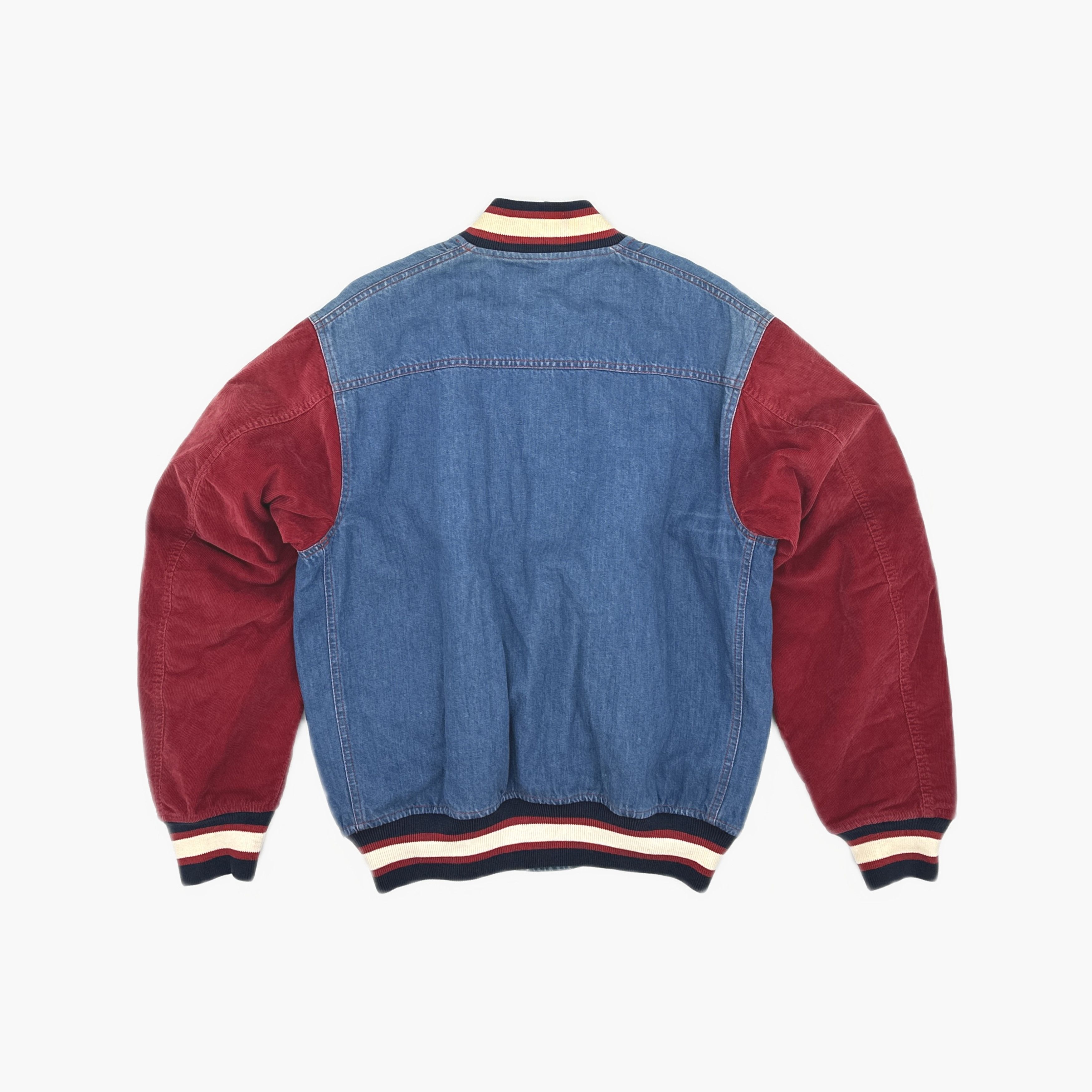 Gucci Gucci Gucci Band Patch Denim Bomber Jacket 46 Size L / US 10 / IT 46 - 2 Thumbnail