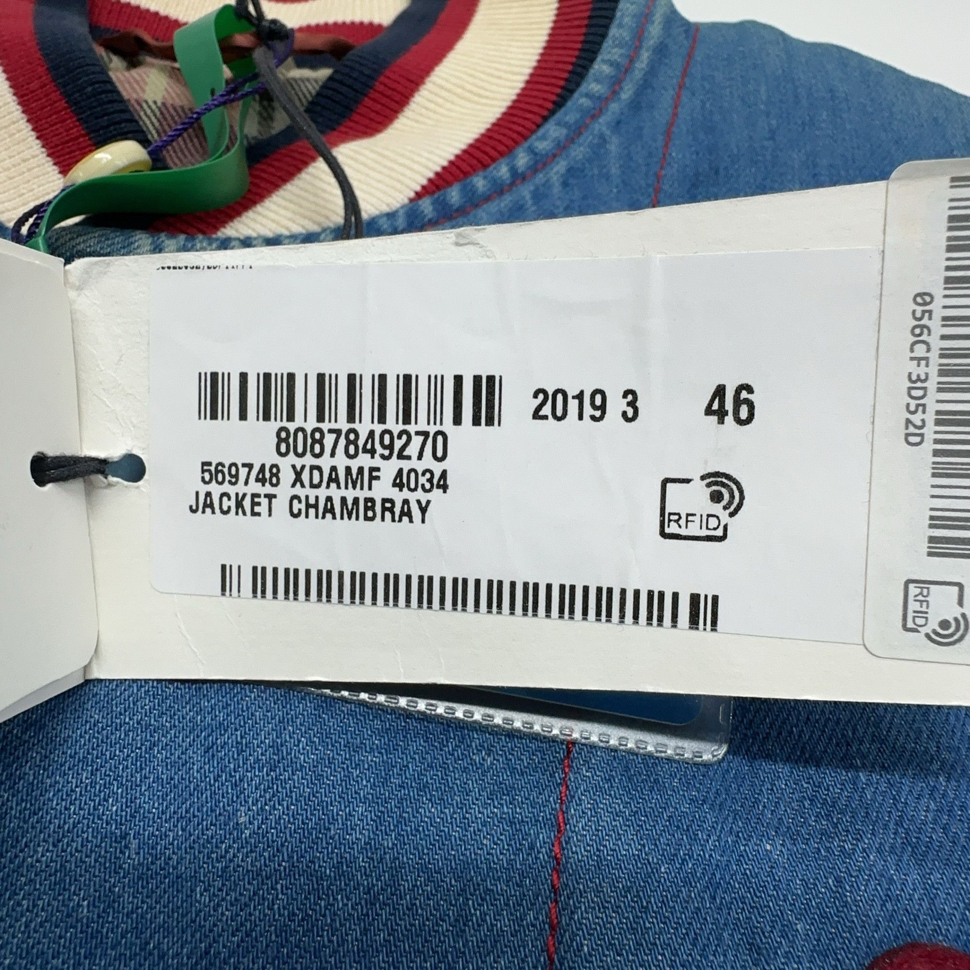 Gucci Gucci Gucci Band Patch Denim Bomber Jacket 46 Size L / US 10 / IT 46 - 3 Thumbnail