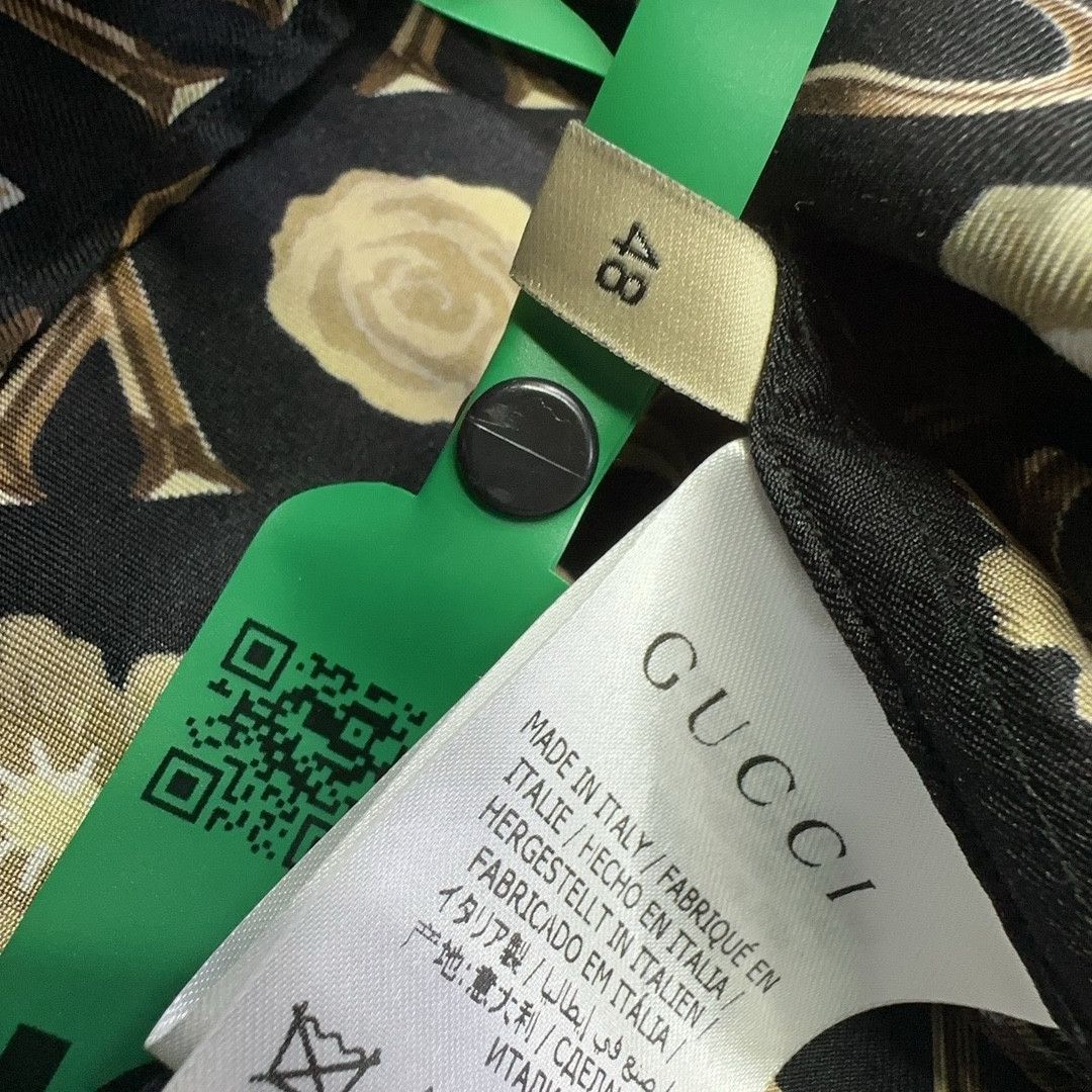Gucci Gucci x Ken Scott Print Silk Bowling Shirt 48 Size US M / EU 48-50 / 2 - 4 Thumbnail