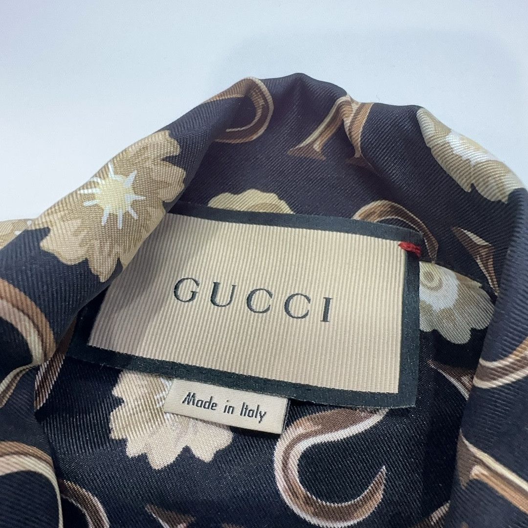 Gucci Gucci x Ken Scott Print Silk Bowling Shirt 48 Size US M / EU 48-50 / 2 - 5 Thumbnail