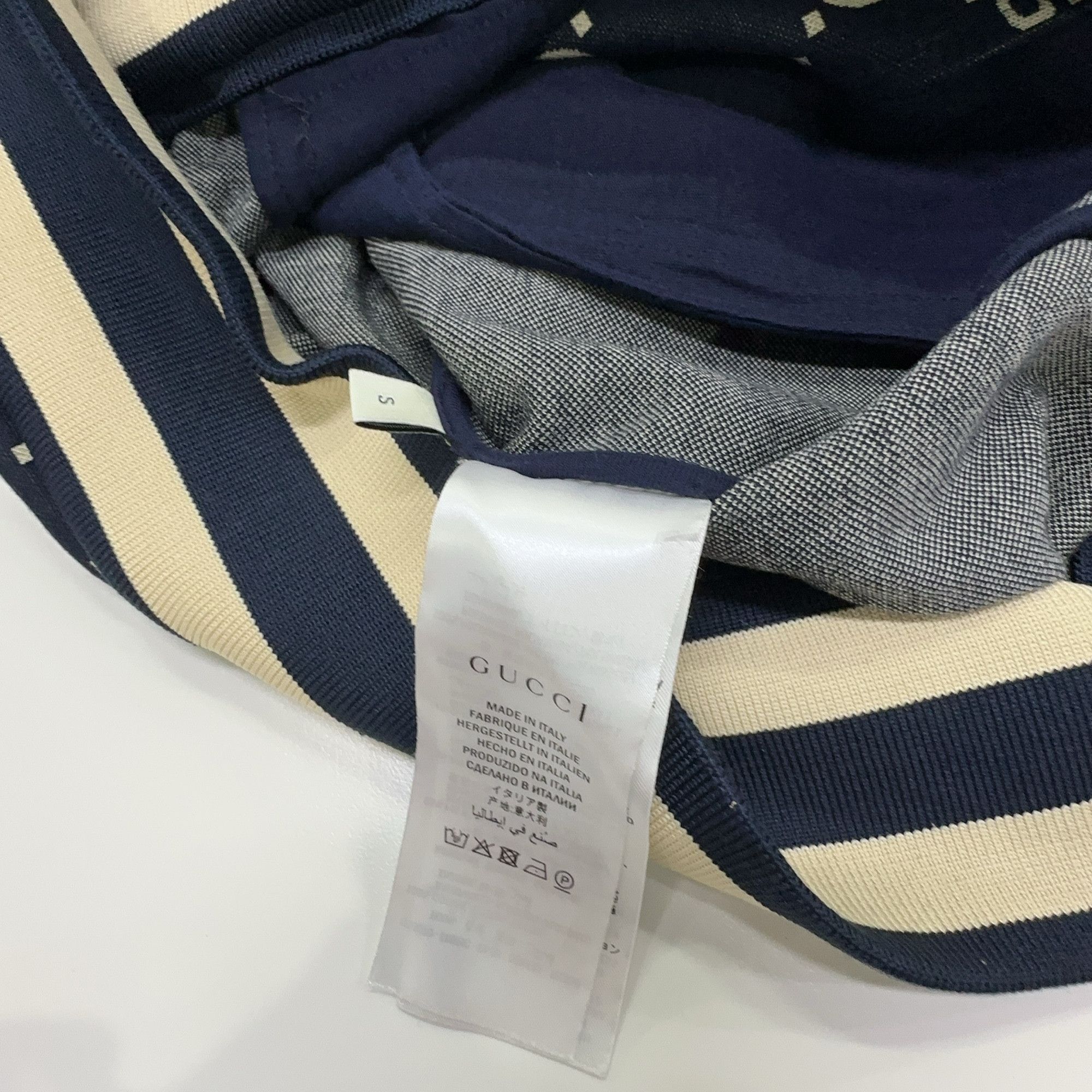 Gucci Gucci GG Jacquard Zip Track Jacket Size S Size US S / EU 44-46 / 1 - 4 Thumbnail