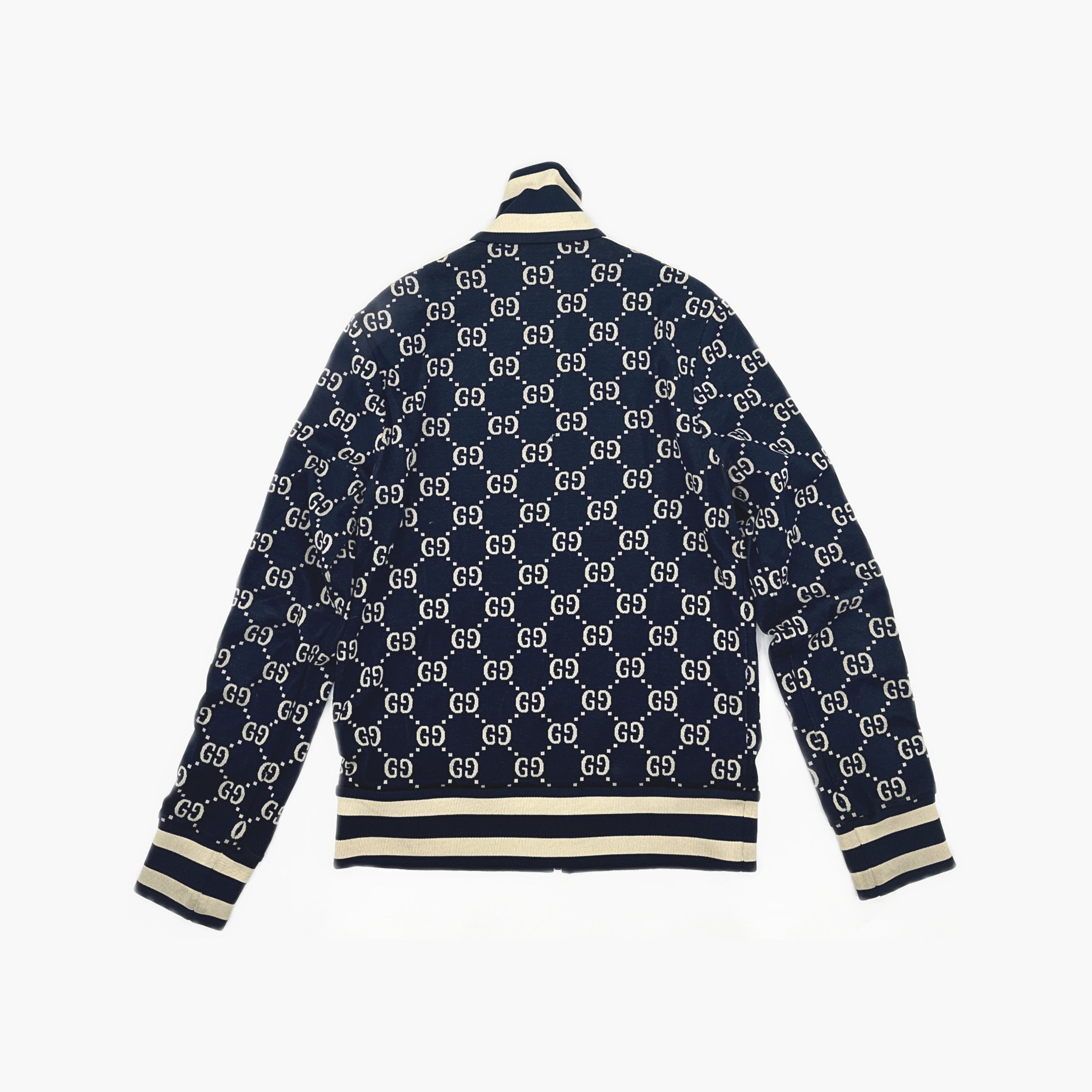 Gucci Gucci GG Jacquard Zip Track Jacket Size S Size US S / EU 44-46 / 1 - 2 Thumbnail